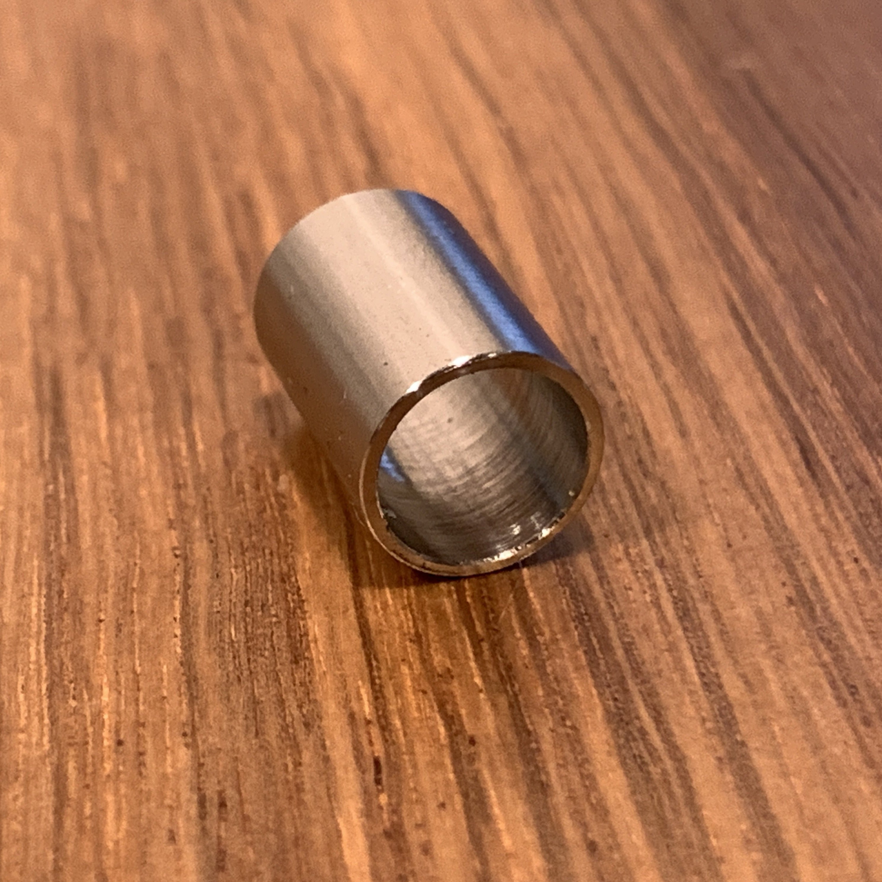 EXTSW .296" ID x .344” OD x 1/2” Long 316 Stainless Spacer