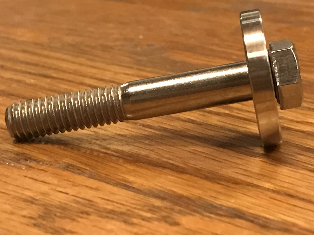 EXTSW .383” ID x 1.240" OD x 3/16” Thick 304 Stainless Washer