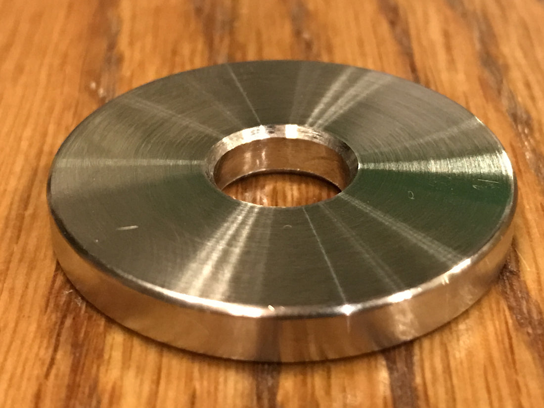 EXTSW 7/16” ID x 1.490" OD x 3/16” Thick 304 Stainless Washer