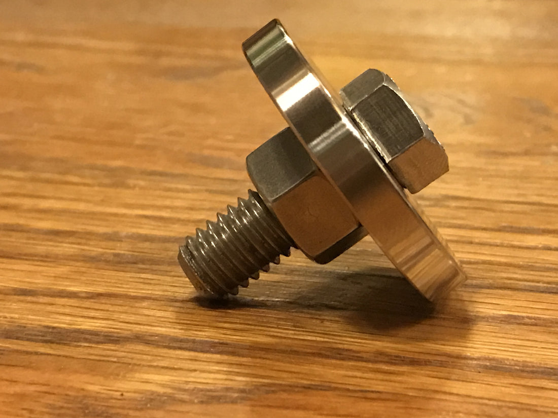 EXTSW .443” ID x 1.740" OD x 1/4” Thick 316 Stainless Washer