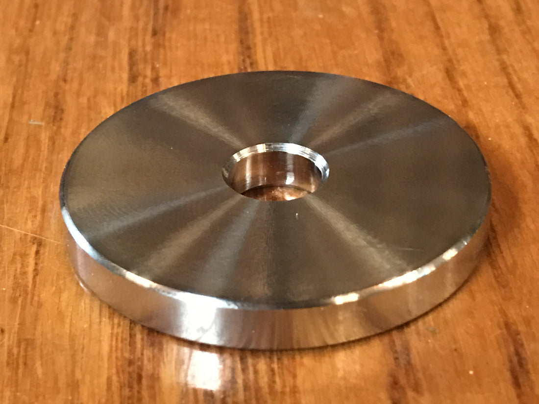 EXTSW .443” ID x 1.990" OD x 1/4”  Thick 316 Stainless Washer