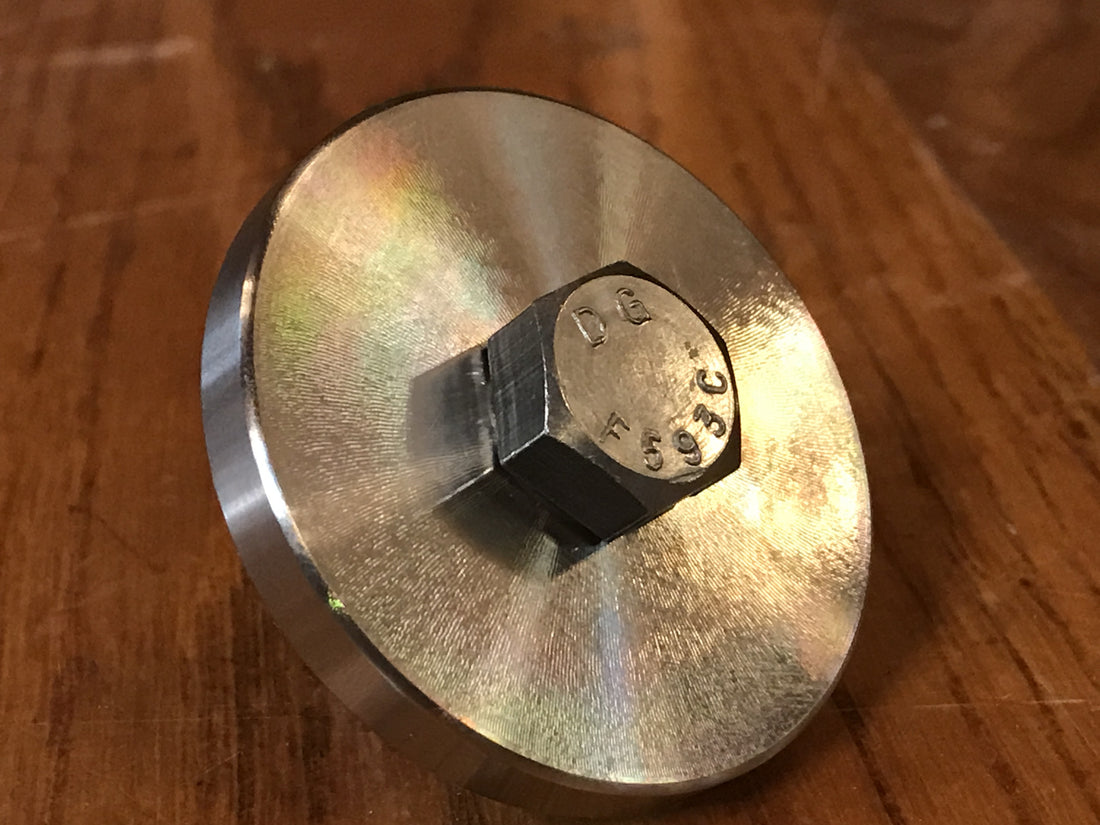 EXTSW .443” ID x 1.990" OD x 1/4”  Thick 316 Stainless Washer