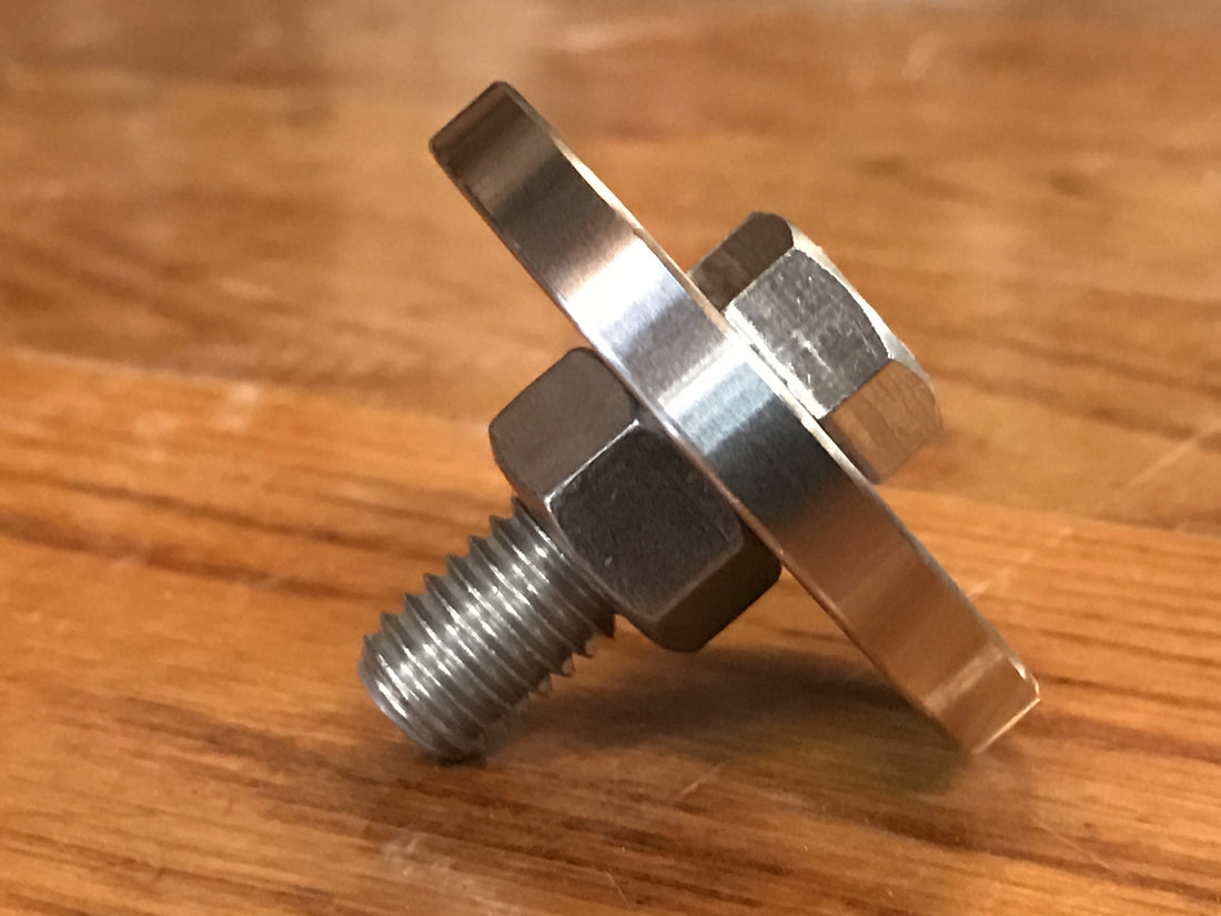 EXTSW .443” ID x 1.990" OD x 1/4”  Thick 316 Stainless Washer