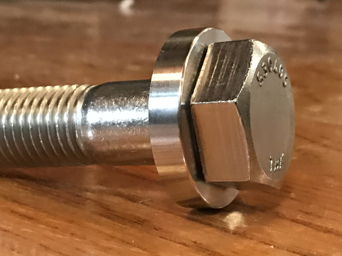 EXTSW 1.032" ID x 1.990" OD x 3/8" Thick 316 Stainless Washer