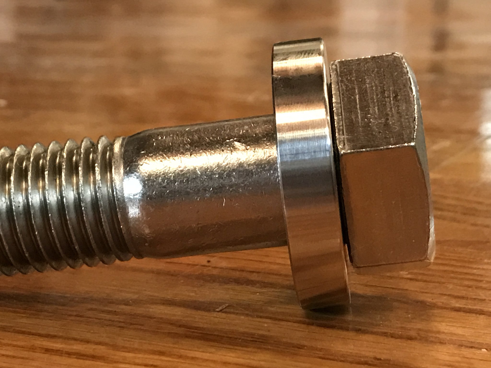 EXTSW 1.032" ID x 1.990" OD x 3/8" Thick 316 Stainless Washer