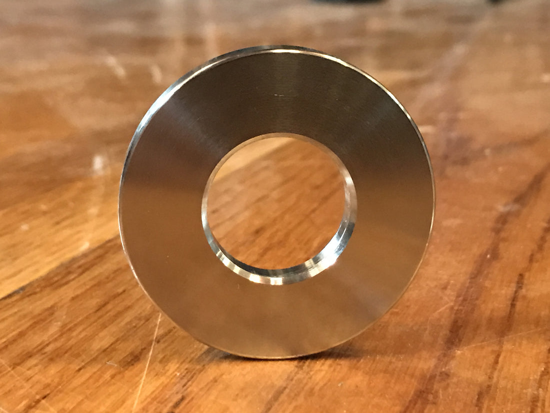 EXTSW .906" ID x 1.990" OD x 1/4” Thick 304 Stainless Washer