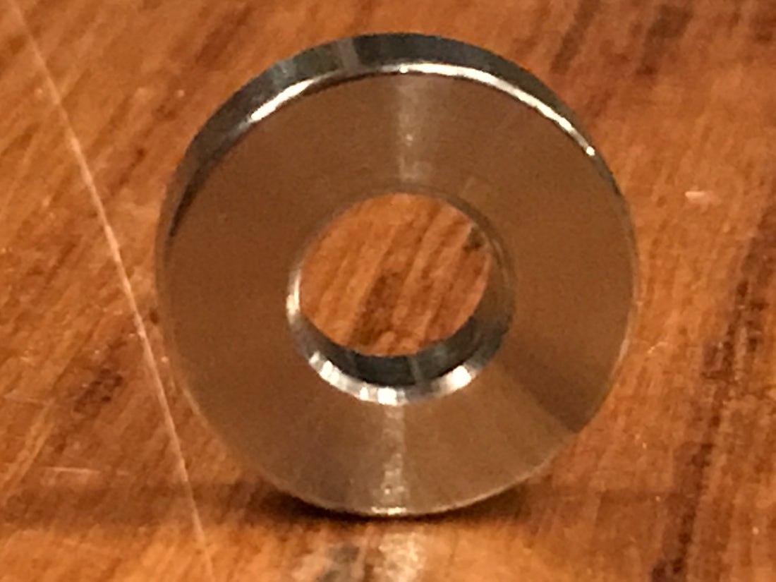 EXTSW .323" ID x .740" OD x 3/16” Thick 316 Stainless Washer
