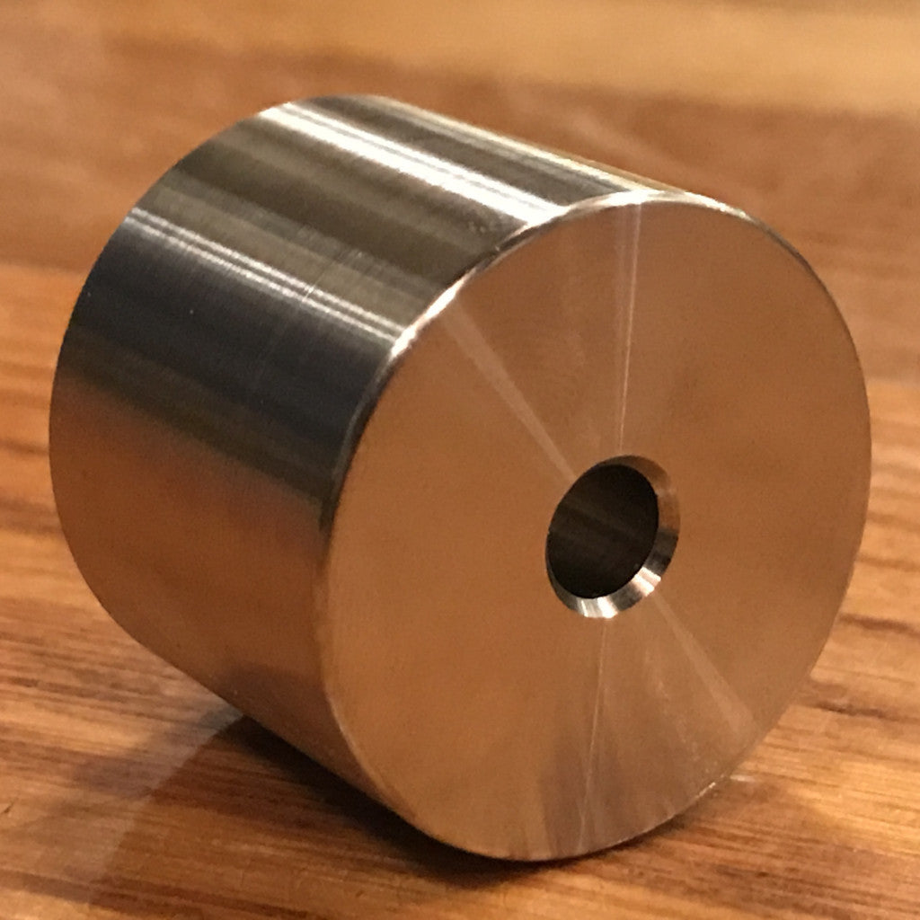 EXTSW .257” ID x  1.240" OD x 2” Long 316 Stainless Spacer