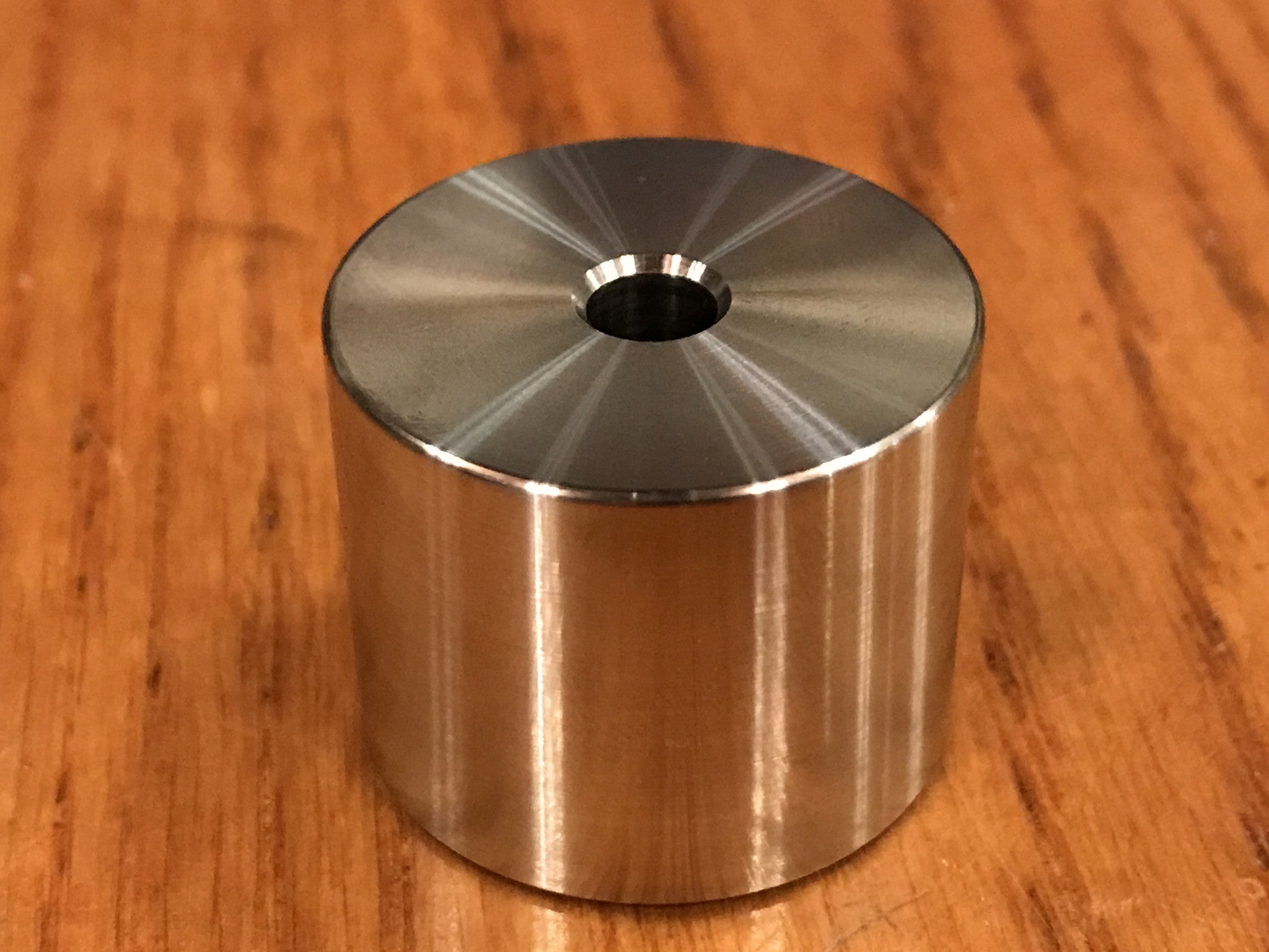 EXTSW .257” ID x 1.240" OD x 1” Long 316 Stainless Spacer