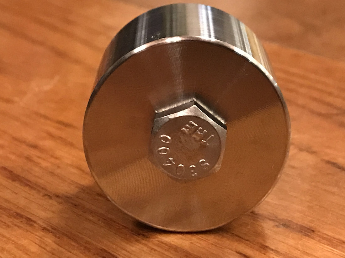 EXTSW .257” ID x 1.240" OD x 1” Long 316 Stainless Spacer