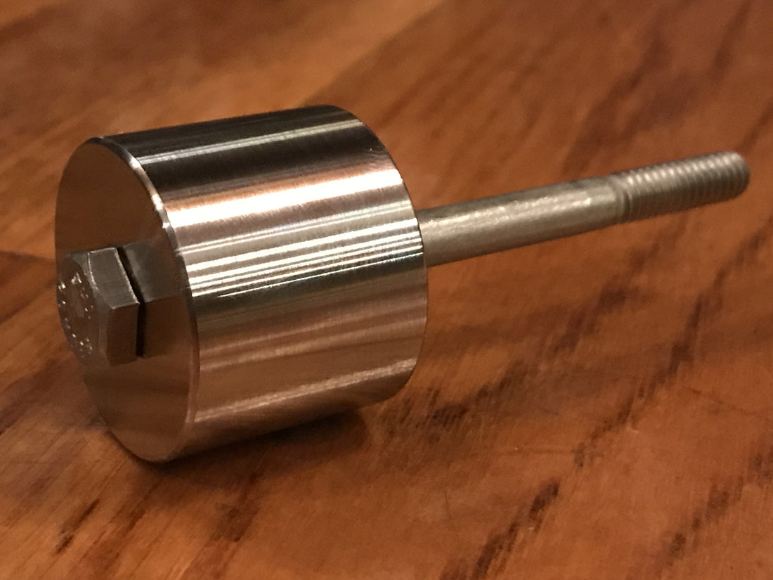EXTSW .257” ID x 1.240" OD x 1” Long 316 Stainless Spacer