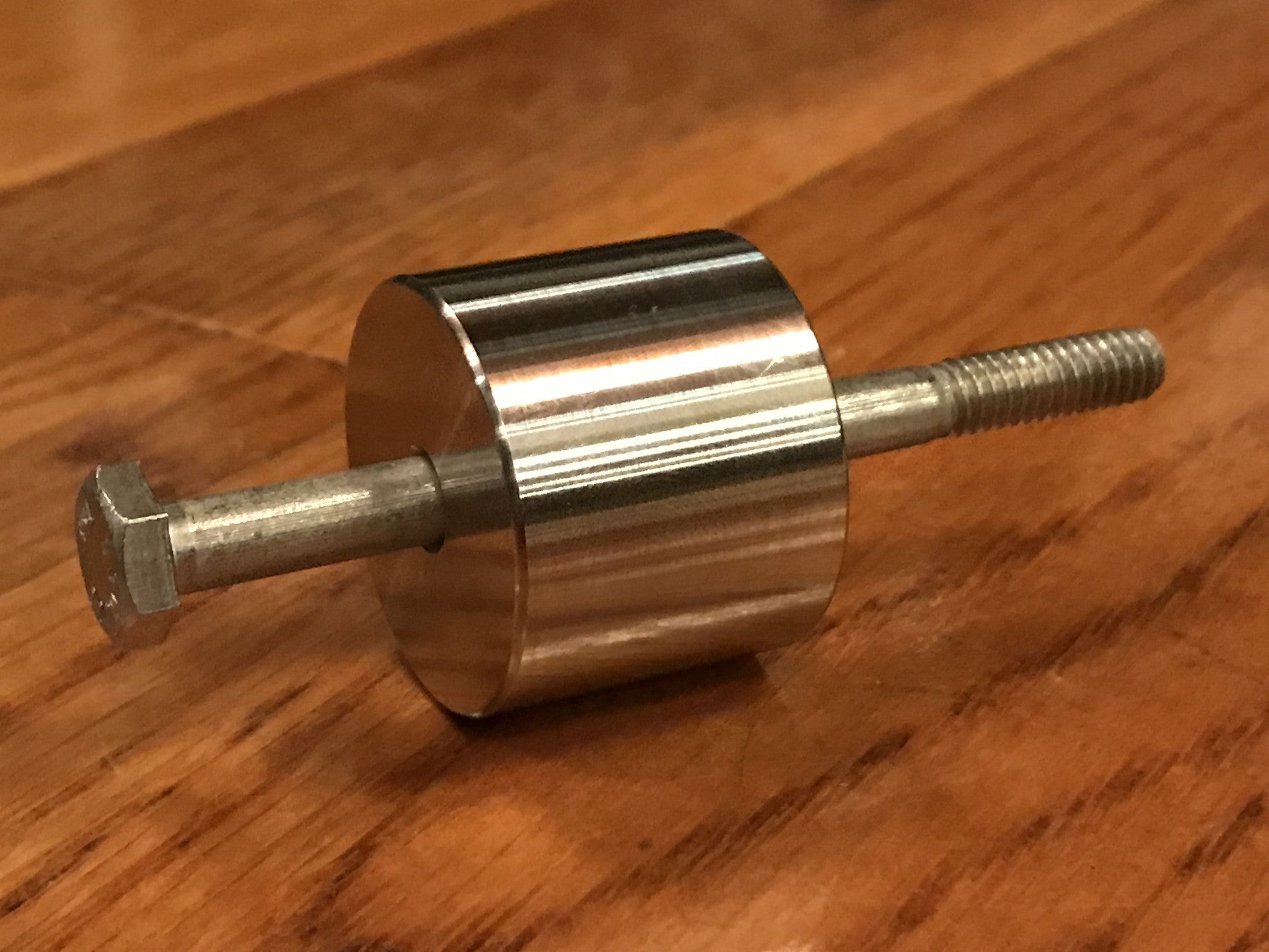 EXTSW .257” ID x 1.240" OD x 1” Long 316 Stainless Spacer