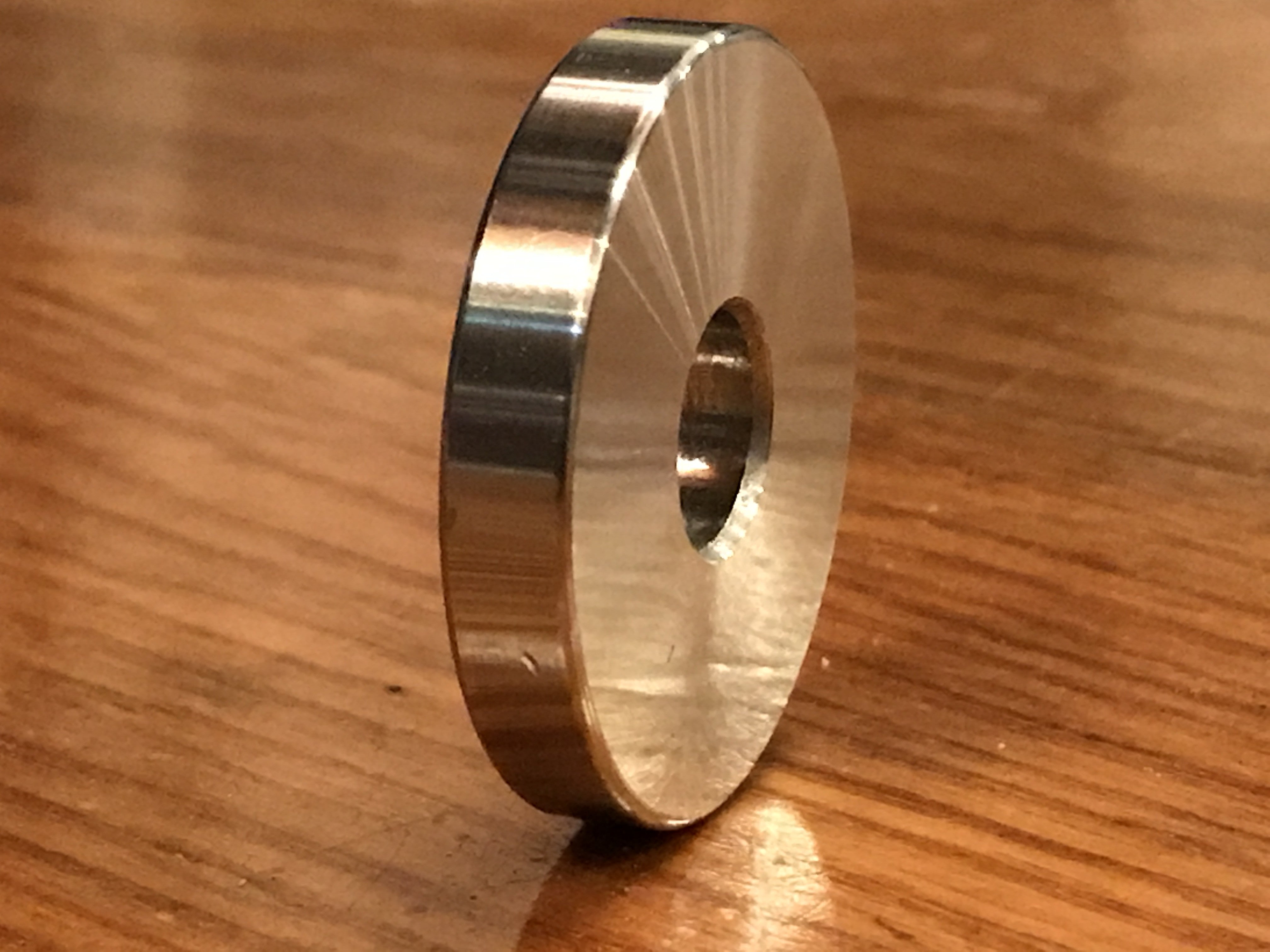 EXTSW .443” ID x 1.490" OD x 1/4” Thick 316 Stainless Washer