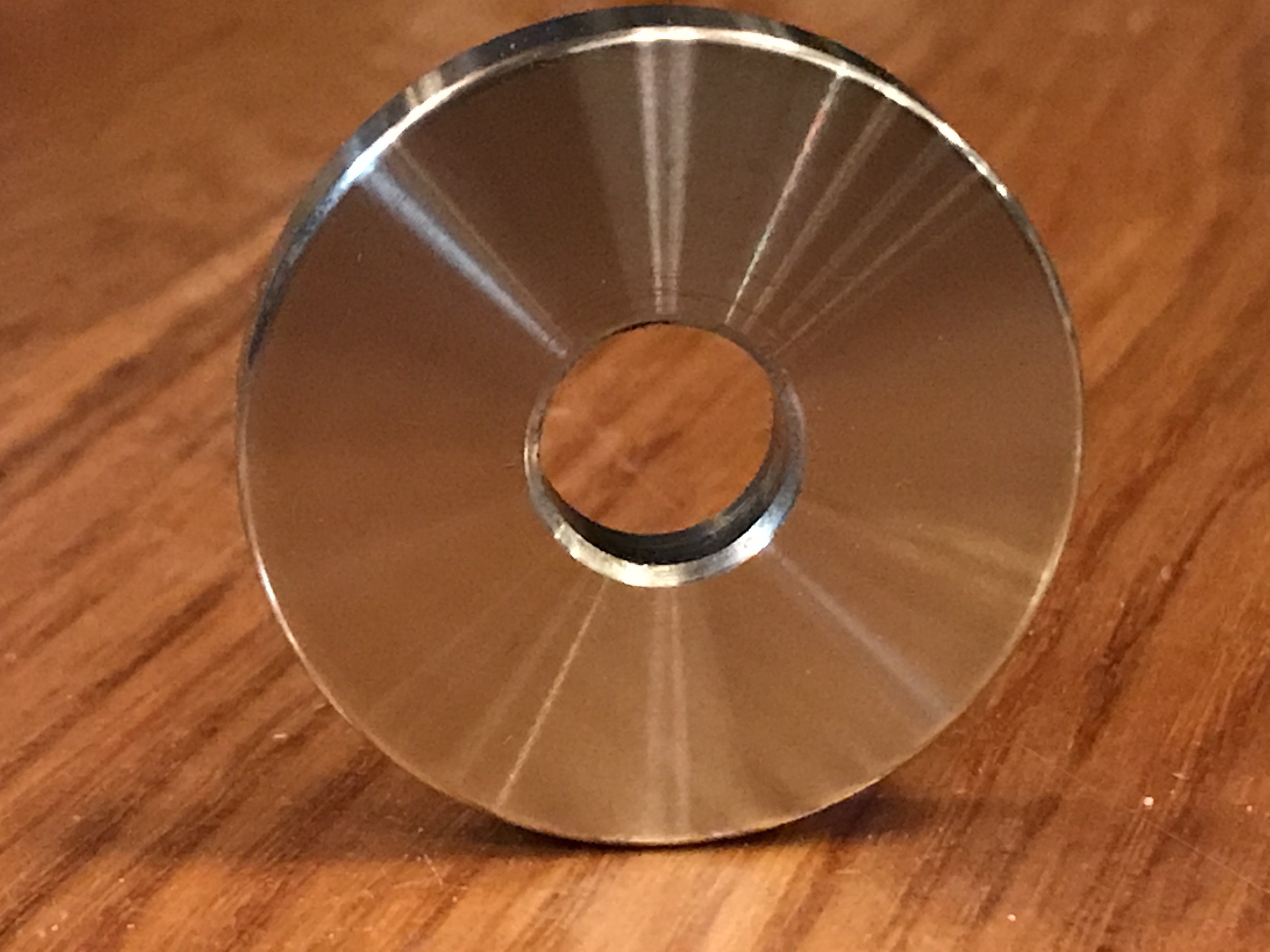 EXTSW .443” ID x 1.490" OD x 1/4” Thick 316 Stainless Washer