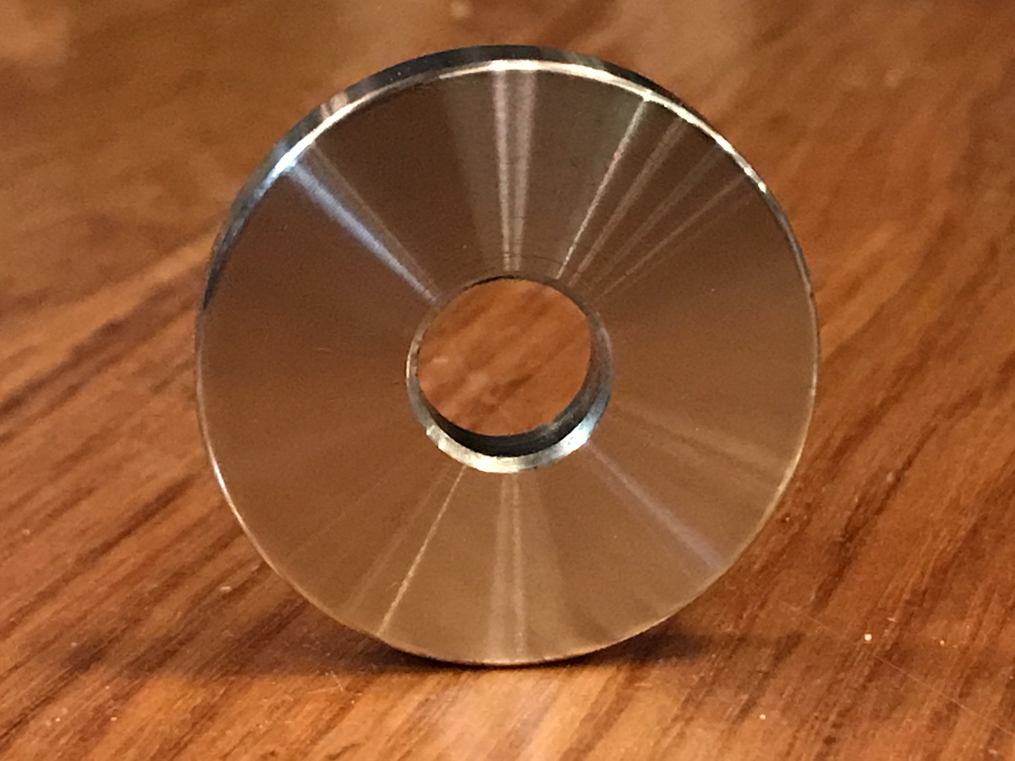 EXTSW .443” ID x 1.490" OD x 1/4” Thick 316 Stainless Washer