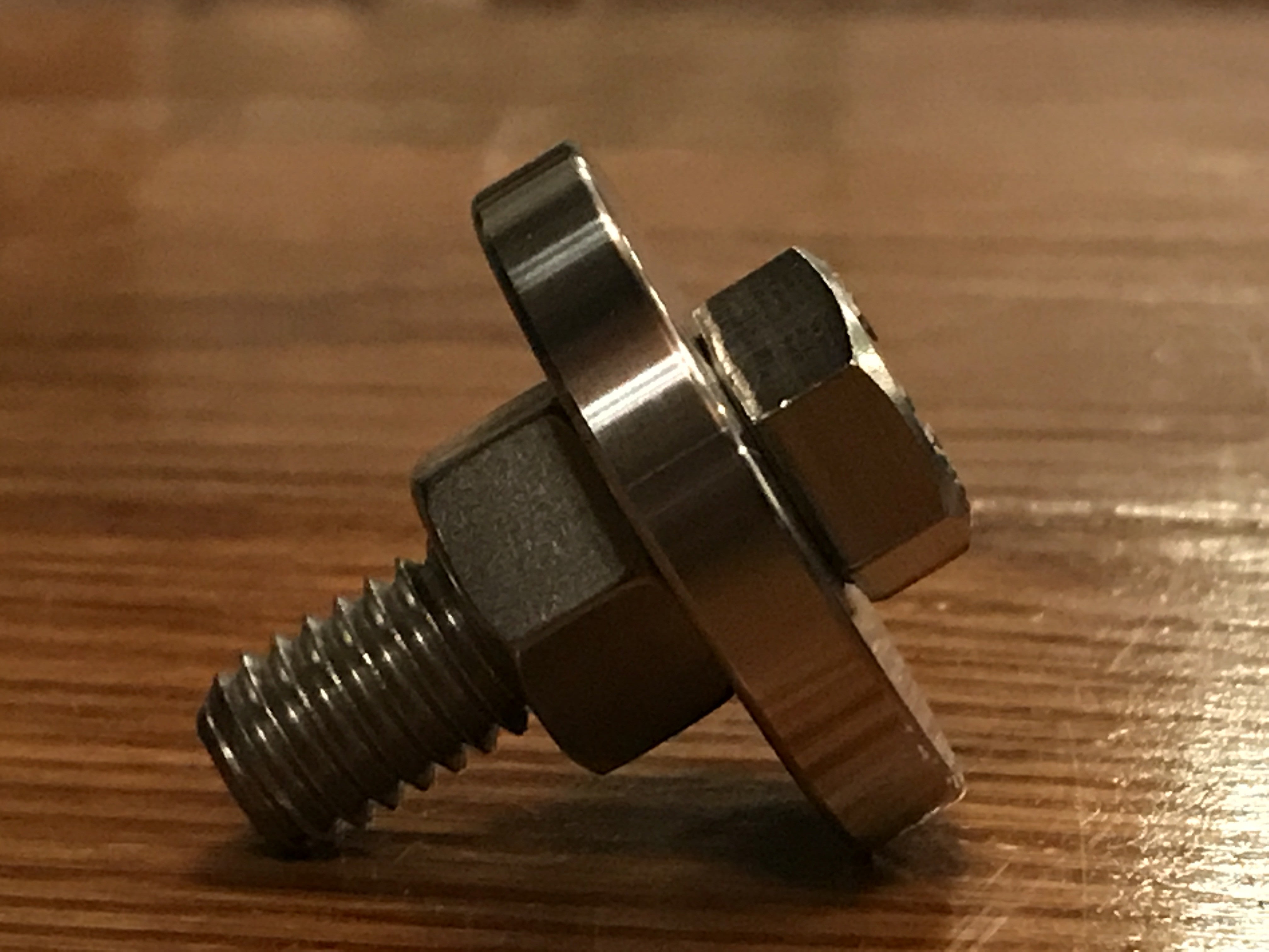 EXTSW .443” ID x 1.490" OD x 1/4” Thick 316 Stainless Washer