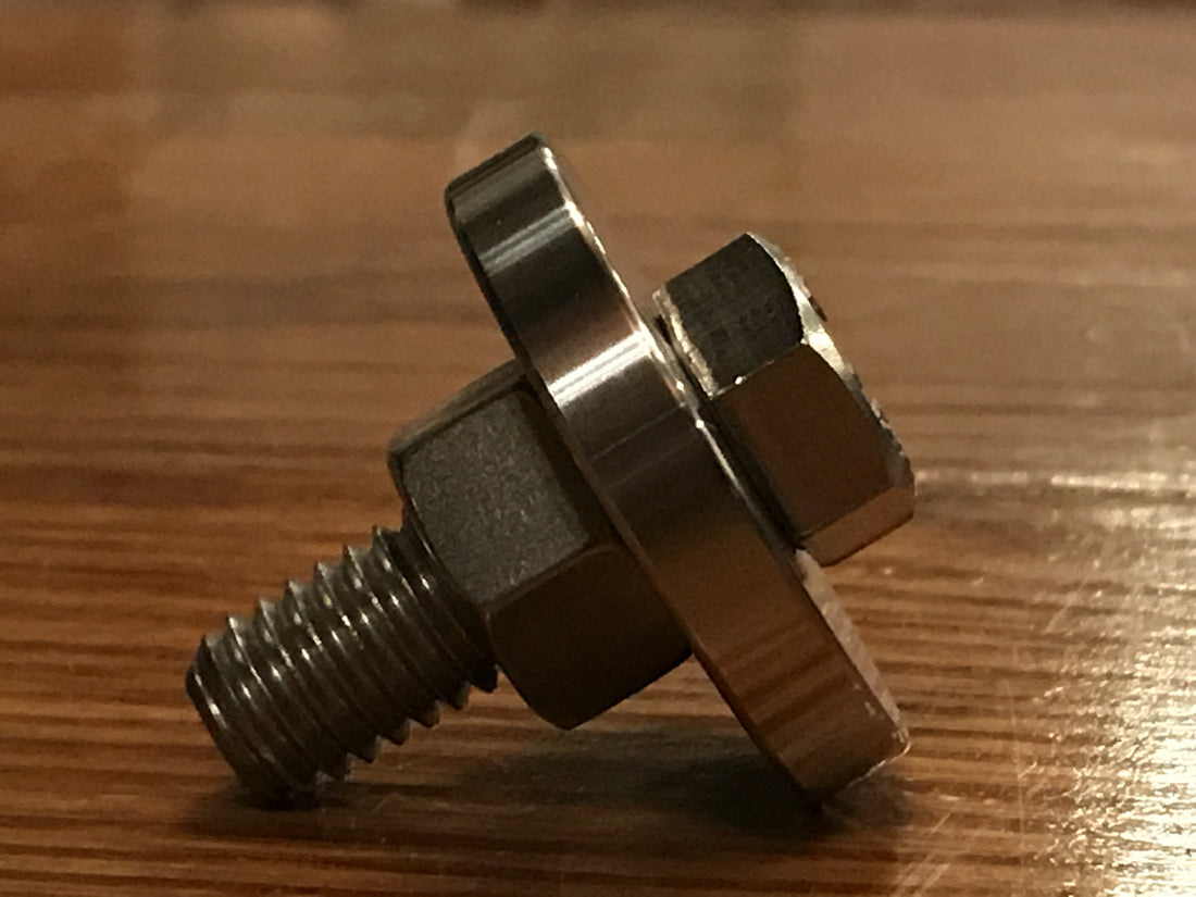 EXTSW .443” ID x 1.490" OD x 1/4” Thick 316 Stainless Washer
