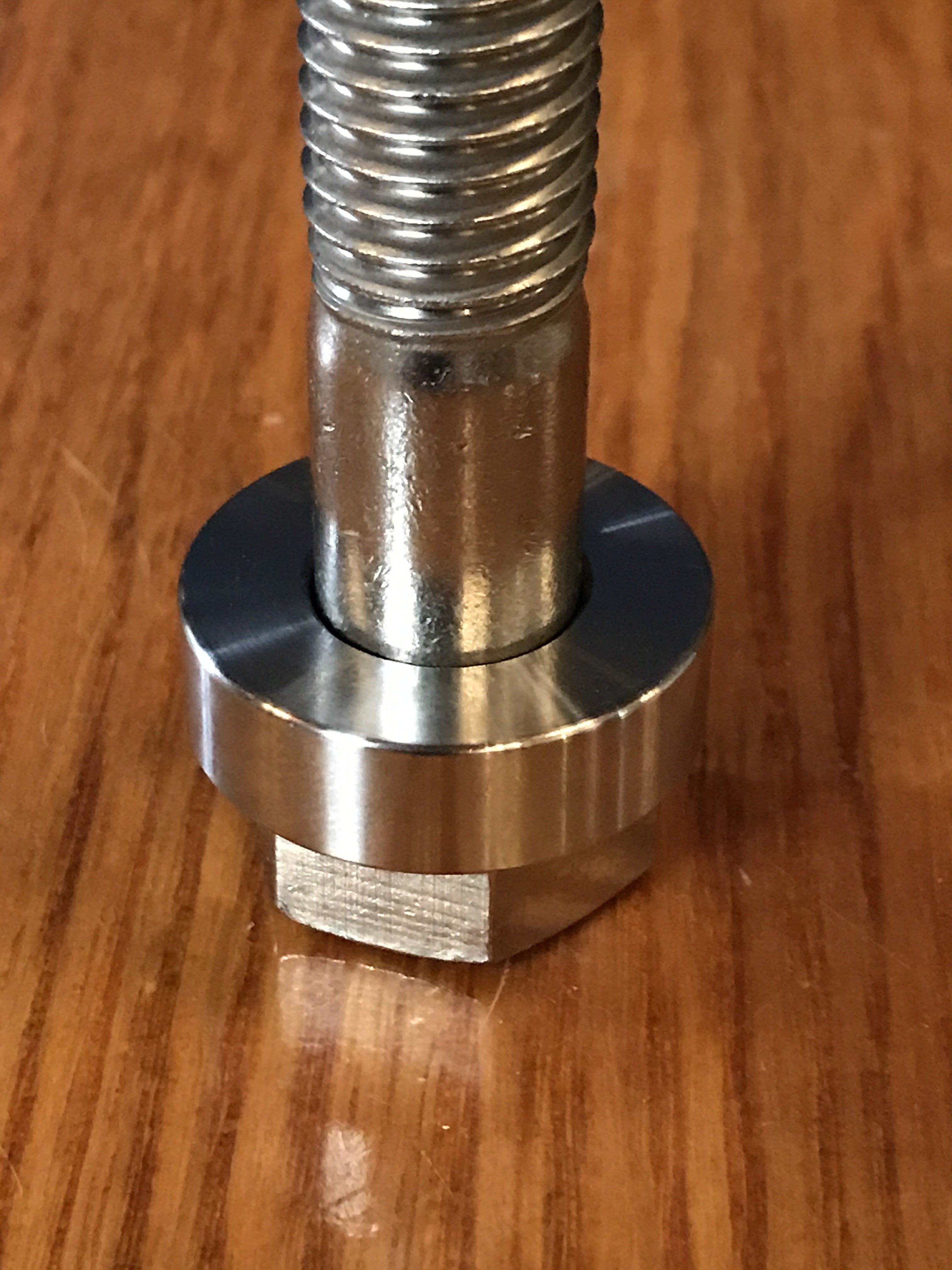 EXTSW .632” ID x 1.240" OD x 3/8” Thick 316 Stainless Washer