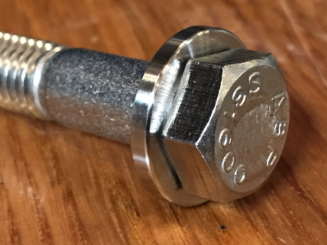 EXTSW 1/2” ID x .990" OD x 1/8” Thick 304 Stainless Washer