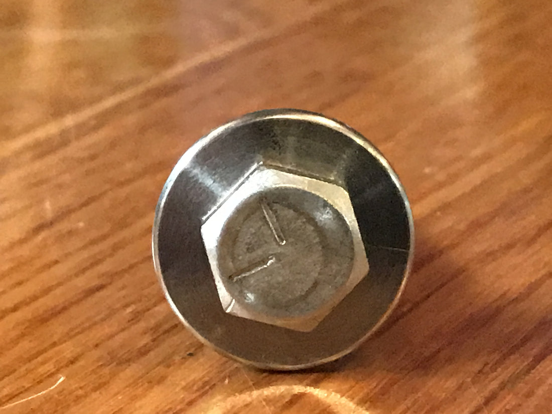 EXTSW .383" ID x .990" OD x 1/8” Thick 316 Stainless Washer