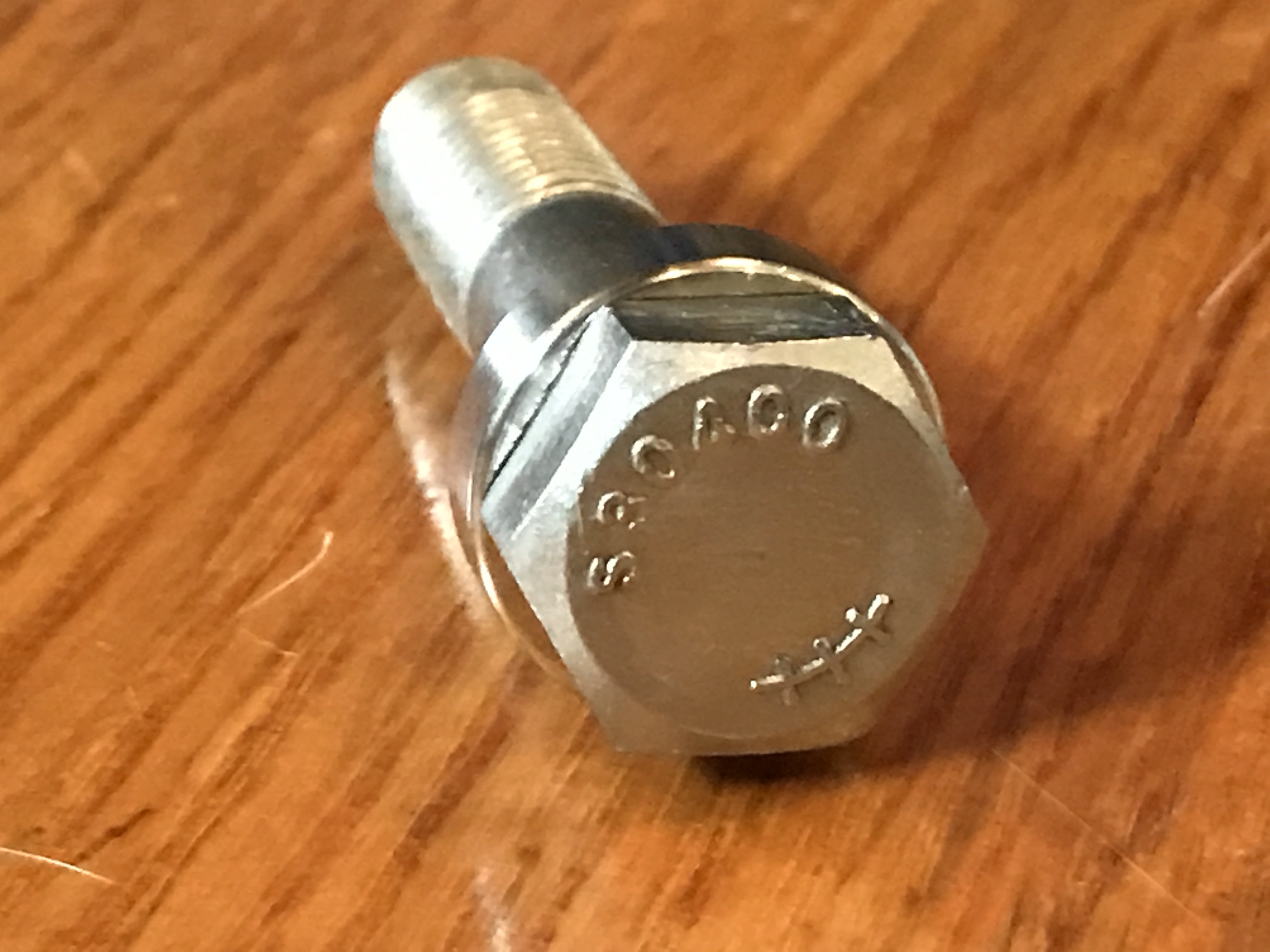EXTSW 1/2” ID x .865" OD x 1/4” Thick 304 Stainless Washer