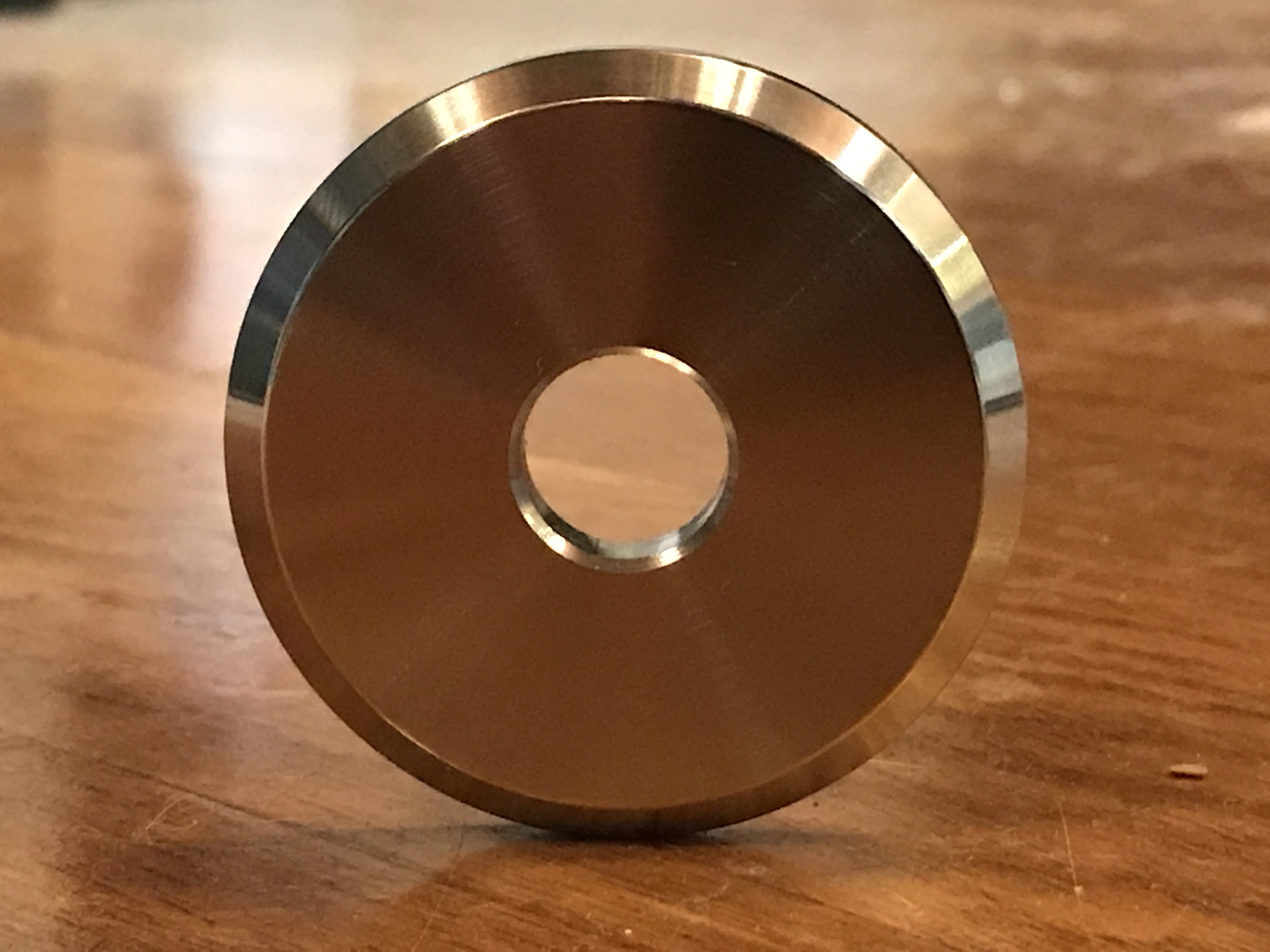 extsw 1/2" ID x 2" OD x 1/4" beveled 316 Stainless Washer