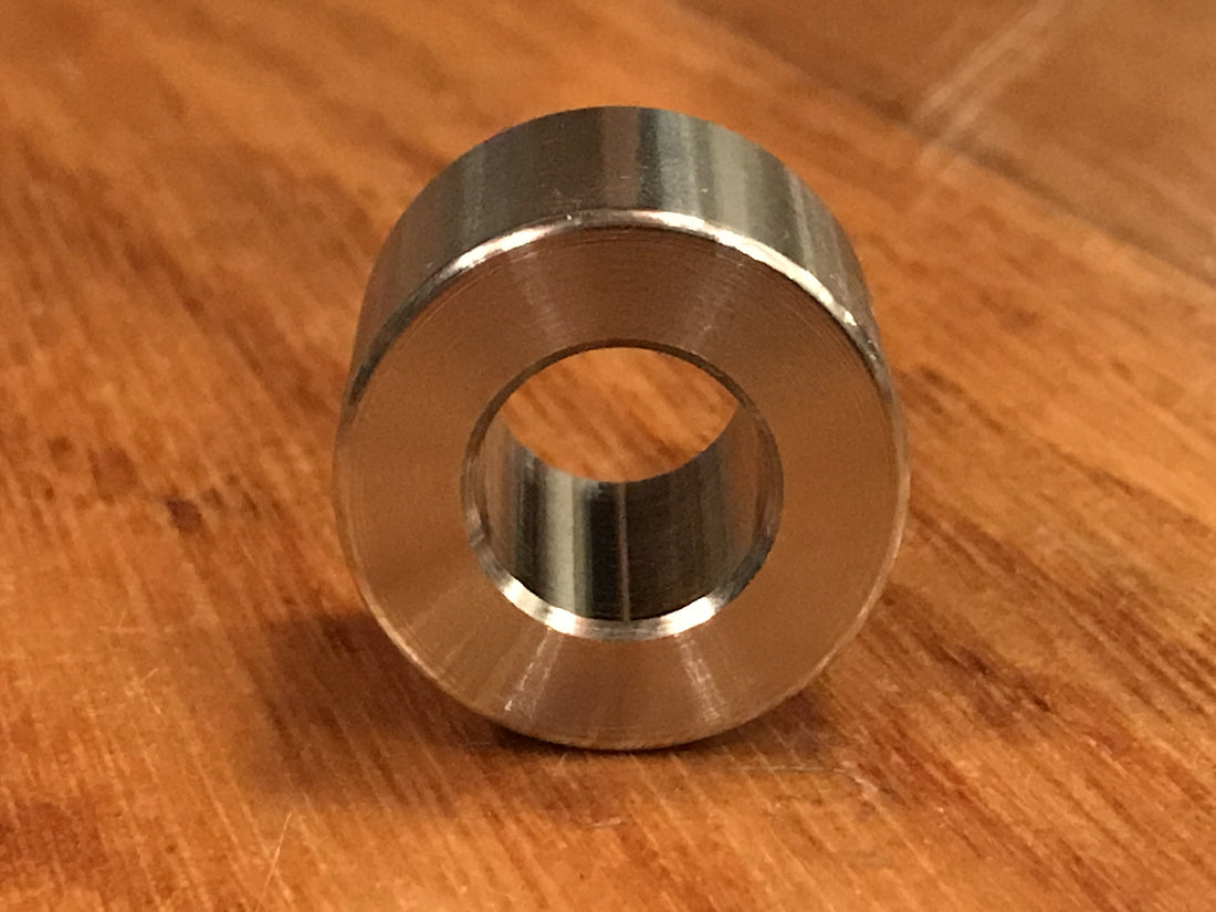 EXTSW .507" ID x .990" OD x 3/4” Thick 316 Stainless Spacer