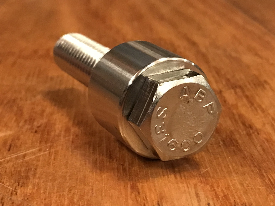 EXTSW .507" ID x .990" OD x 3/4” Thick 316 Stainless Spacer