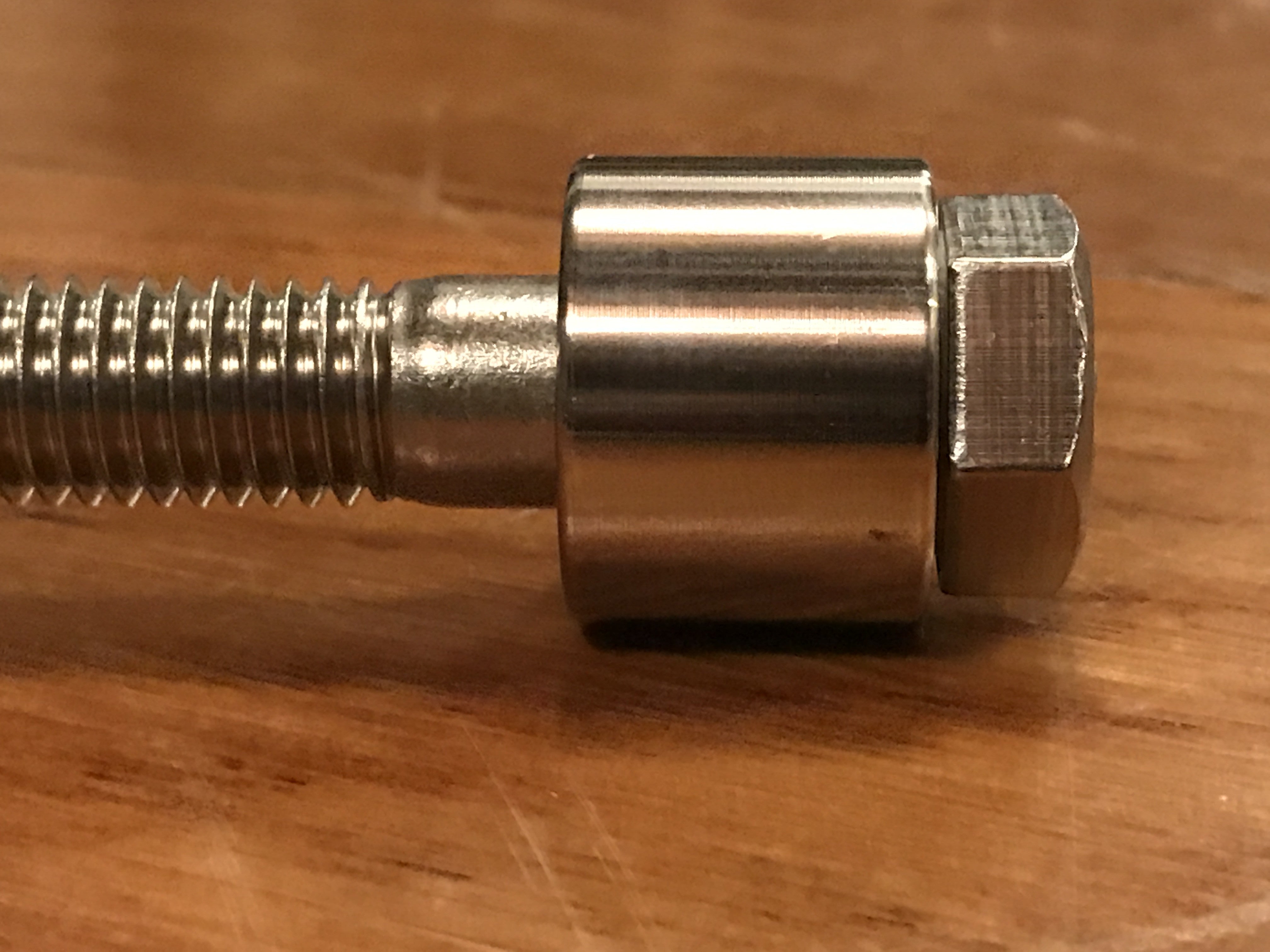 EXTSW .507" ID x .990" OD x 3/4” Thick 316 Stainless Spacer