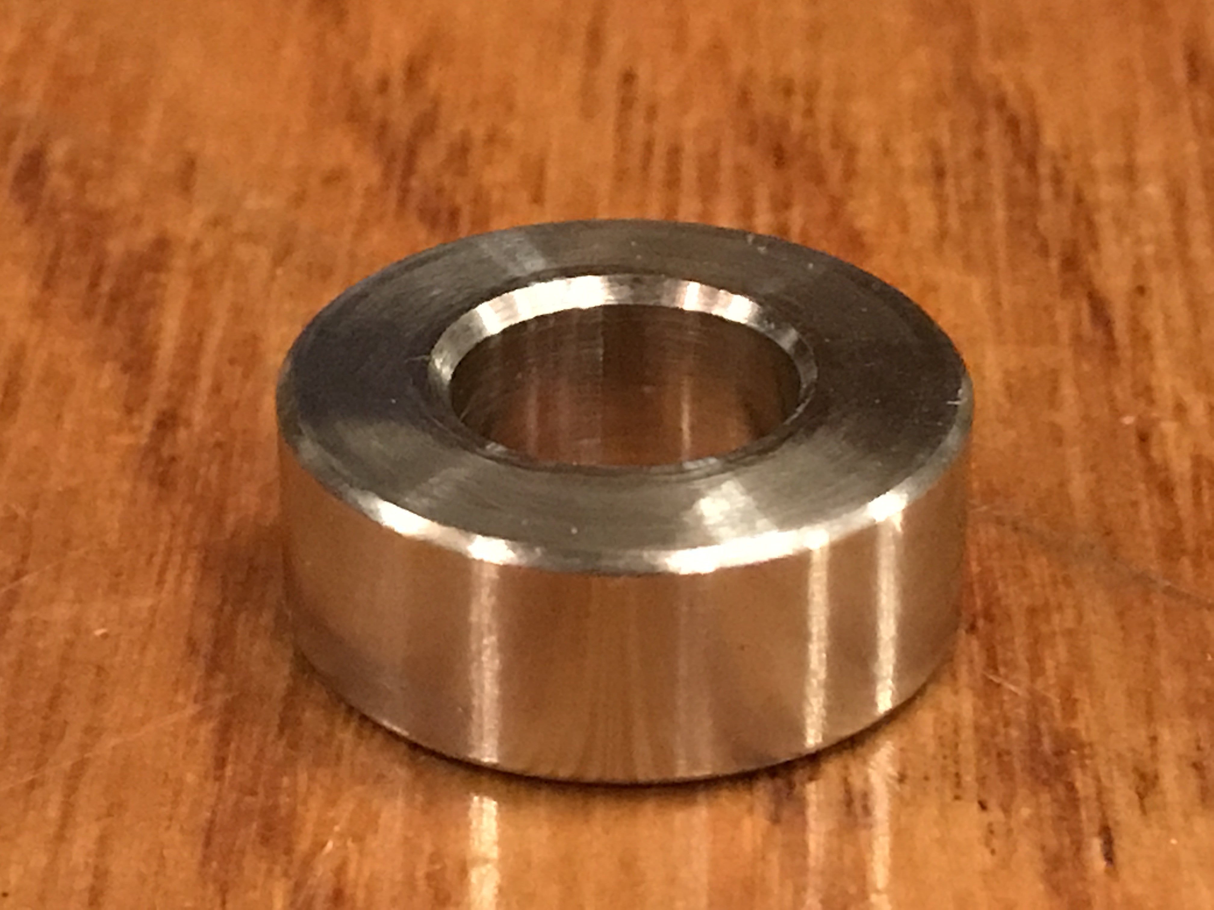 EXTSW .507" ID x .990" OD x 3/8” Thick 316 Stainless Spacer