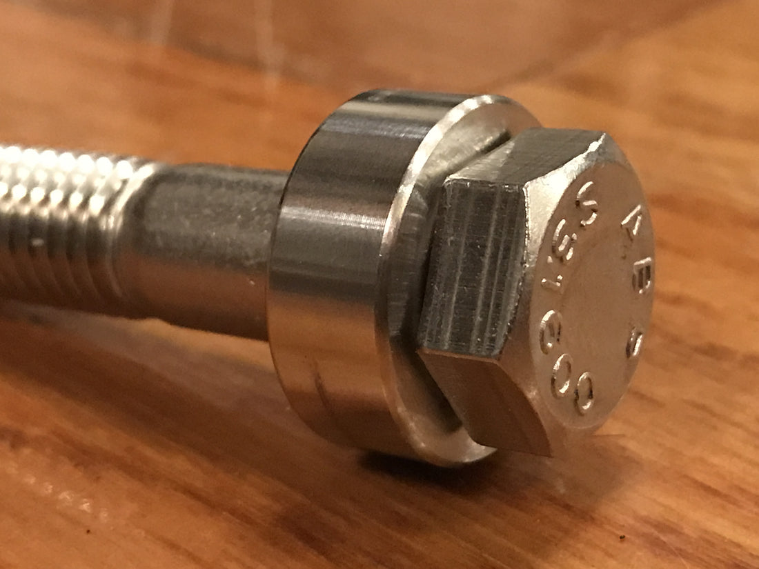 EXTSW .507" ID x .990" OD x 3/8” Thick 316 Stainless Spacer