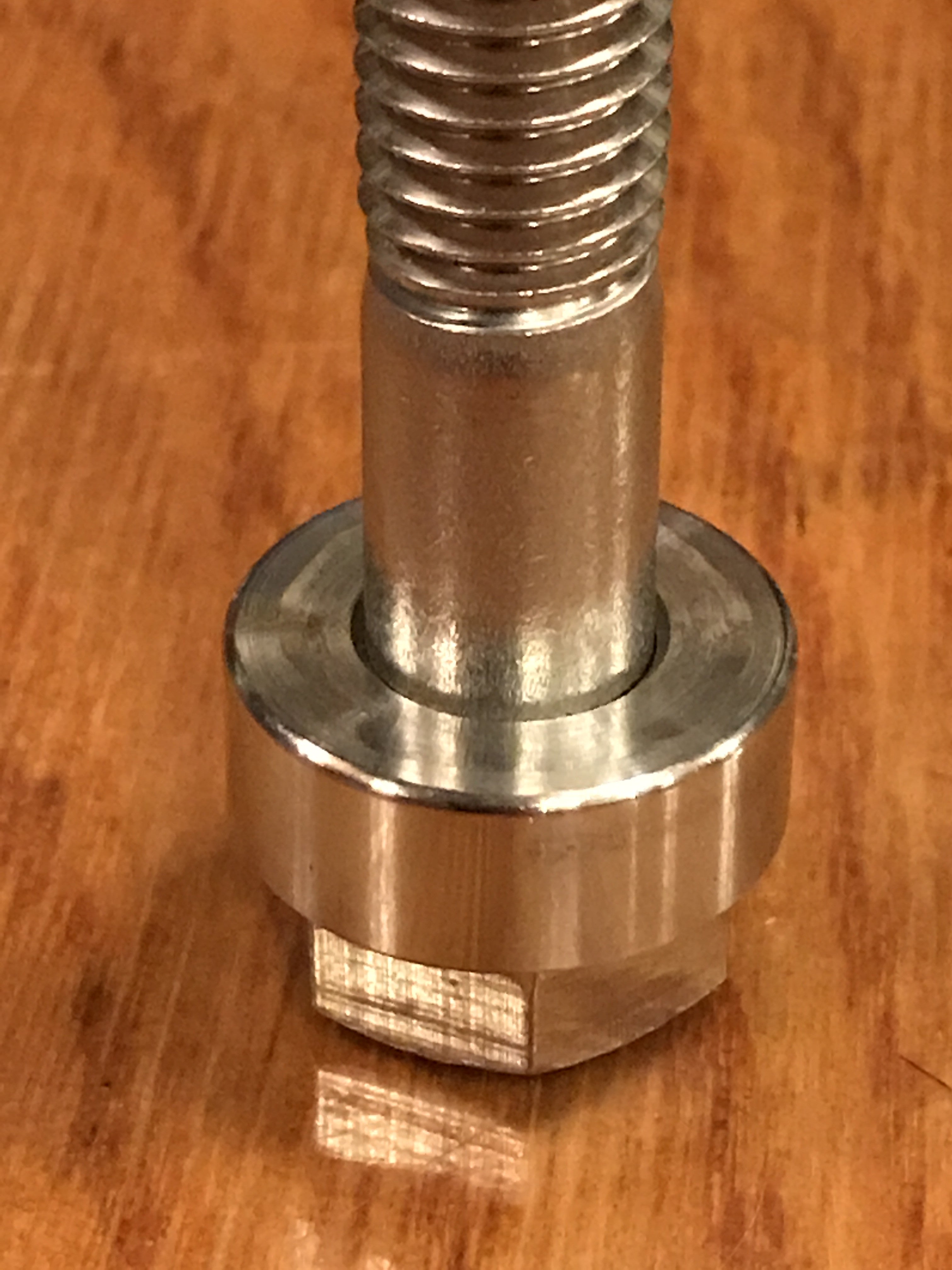 EXTSW .507" ID x .990" OD x 3/8” Thick 316 Stainless Spacer