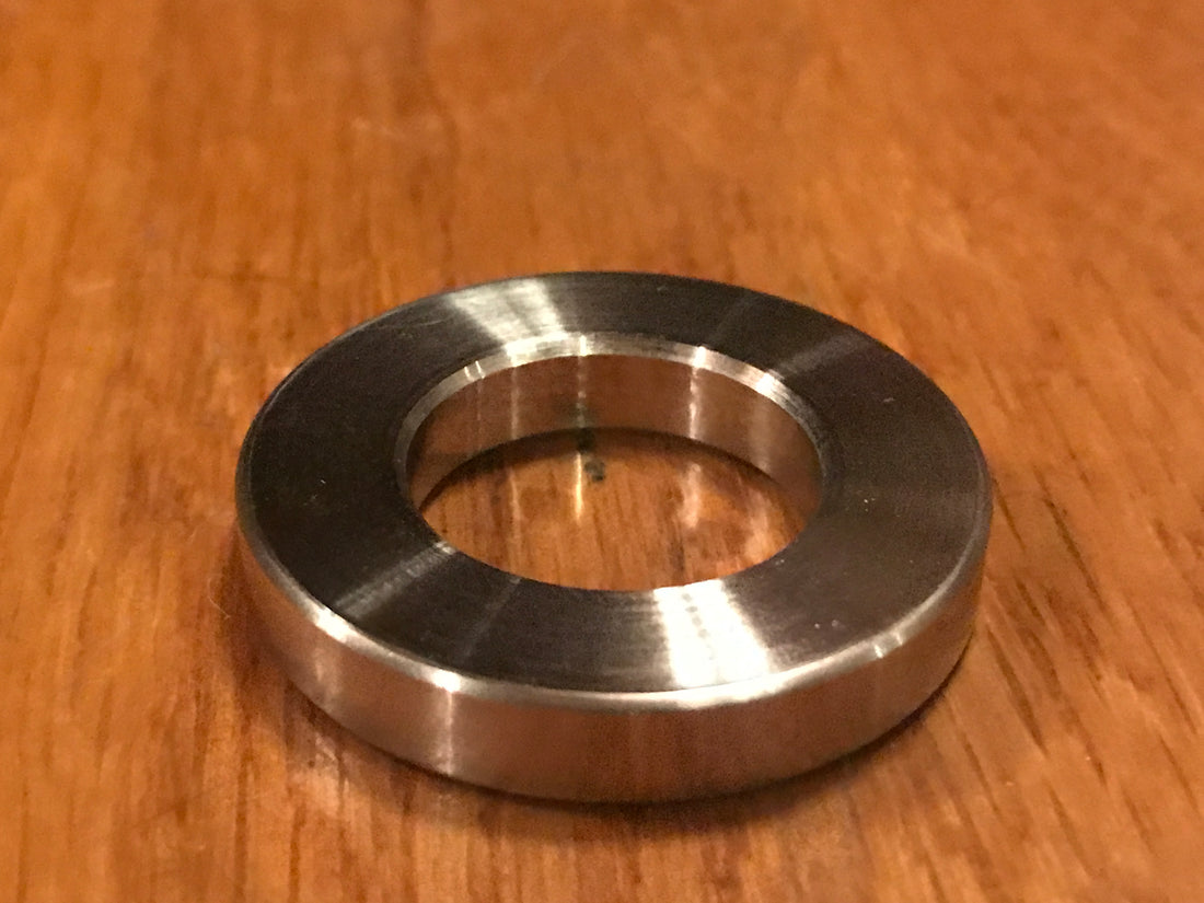 EXTSW 21.05 mm ID x 37.85 mm OD x 6.35 mm Thick 304 Stainless Washer