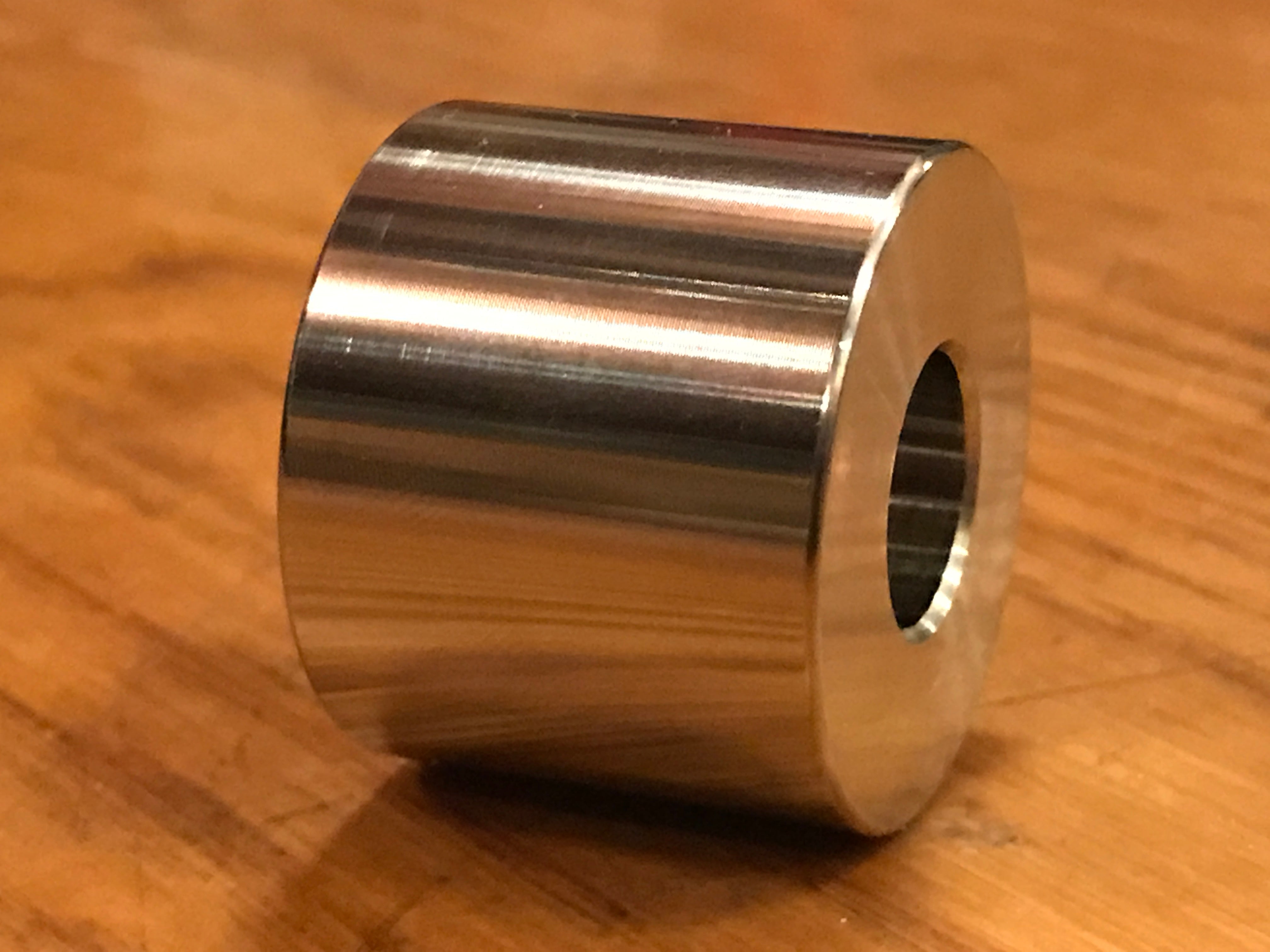 EXTSW 520” ID x  1.240" OD x 1" long 316 Stainless Spacer