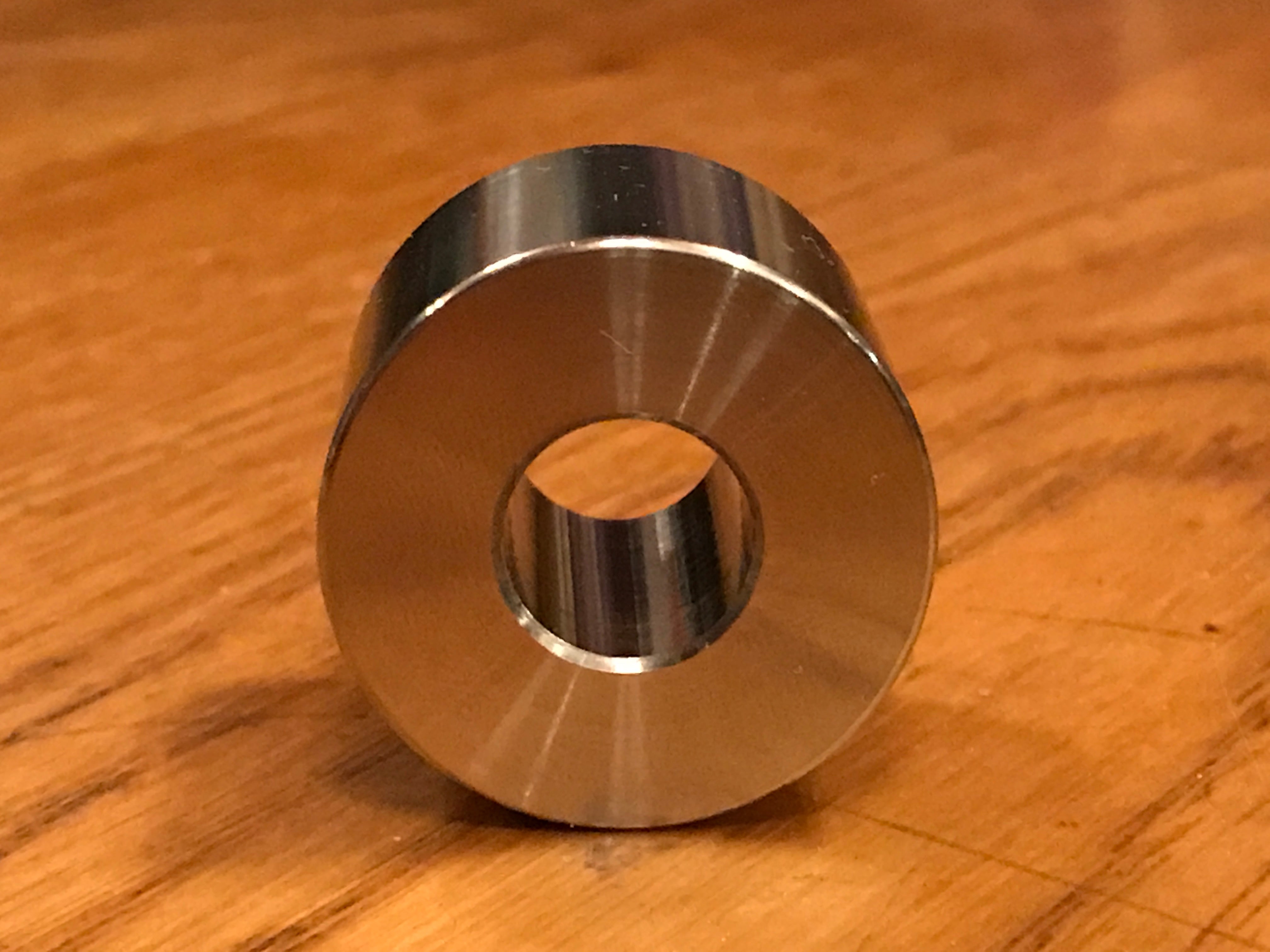EXTSW 520” ID x  1.240" OD x 1" long 316 Stainless Spacer