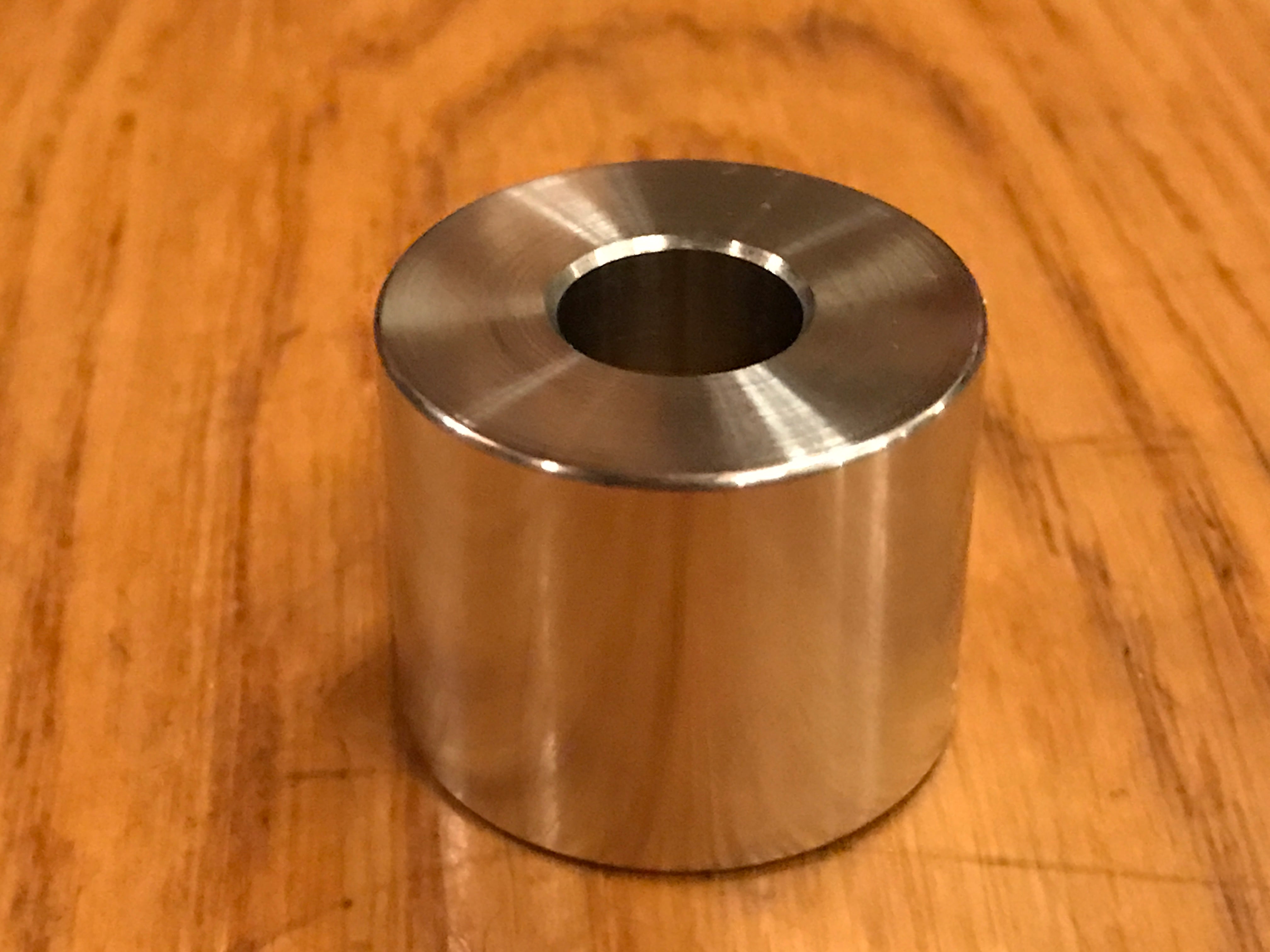 EXTSW 520” ID x  1.240" OD x 1" long 316 Stainless Spacer