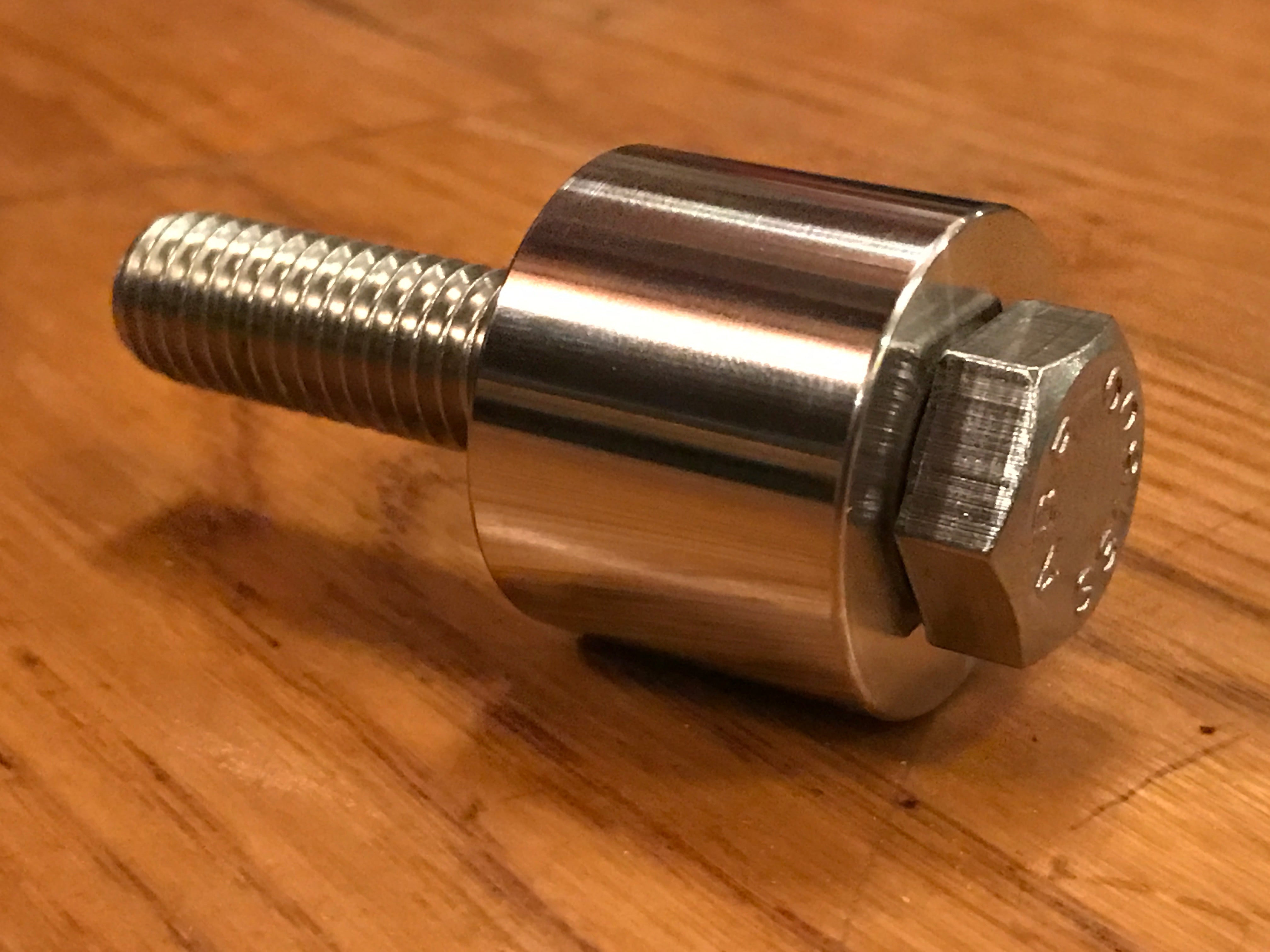EXTSW 520” ID x  1.240" OD x 1" long 316 Stainless Spacer