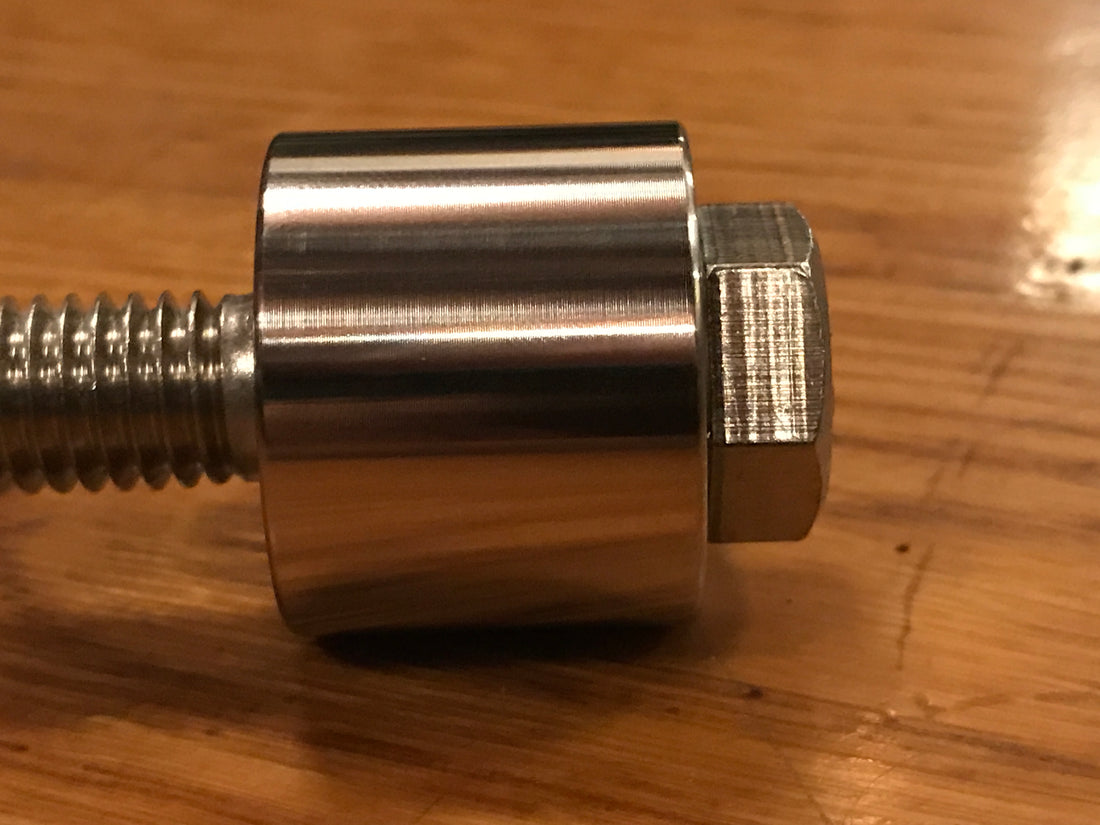 EXTSW 520” ID x  1.240" OD x 1" long 316 Stainless Spacer