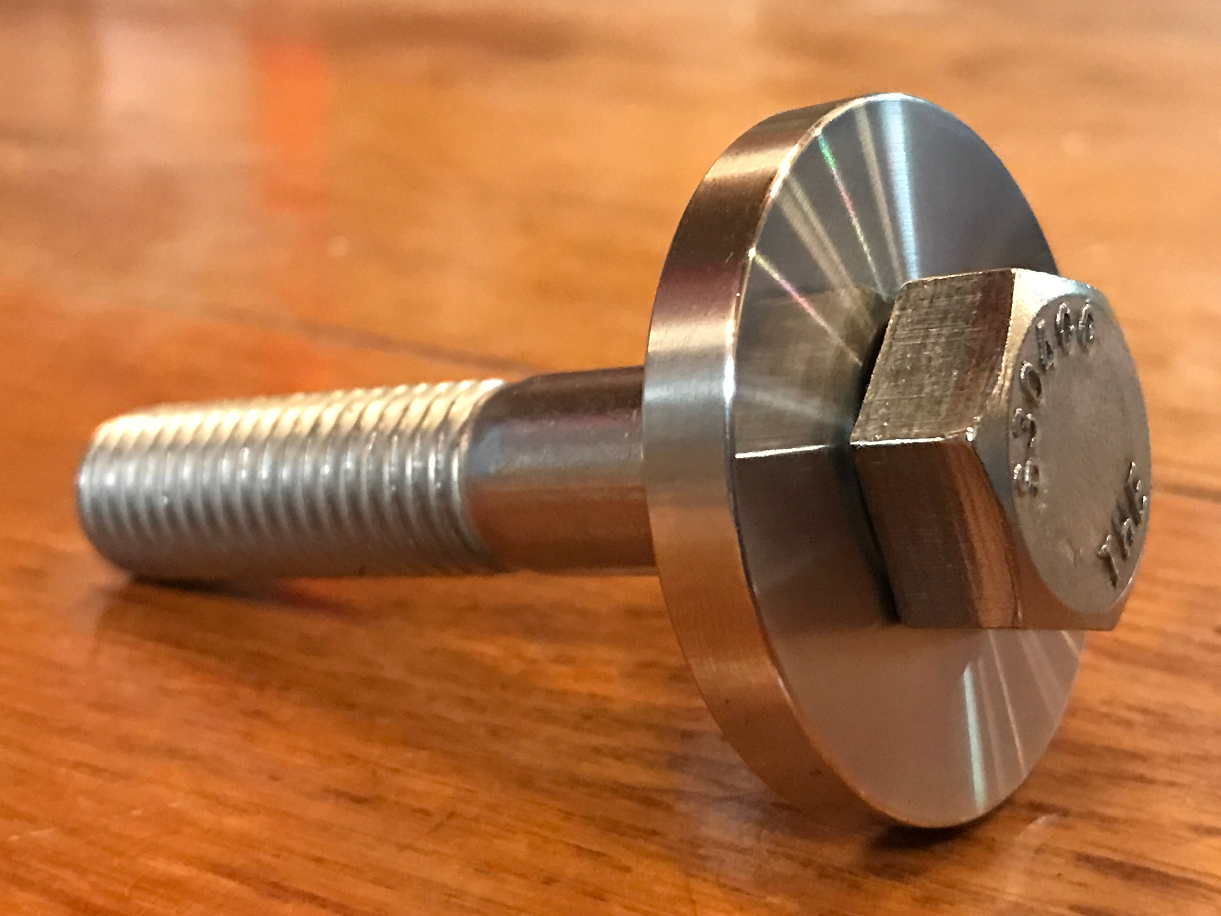 EXTSW .572” ID x 1.740"  OD x 1/4" Thick 316 Stainless Washer