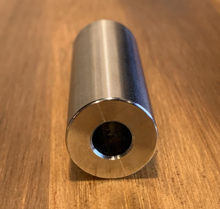 EXTSW .323" ID x .740" OD x 2" thick 316 Stainless Spacer