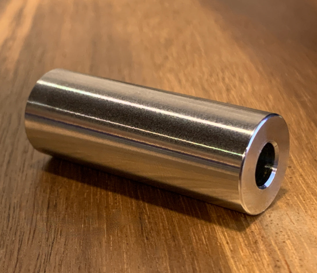 EXTSW .323" ID x .740" OD x 2" thick 316 Stainless Spacer