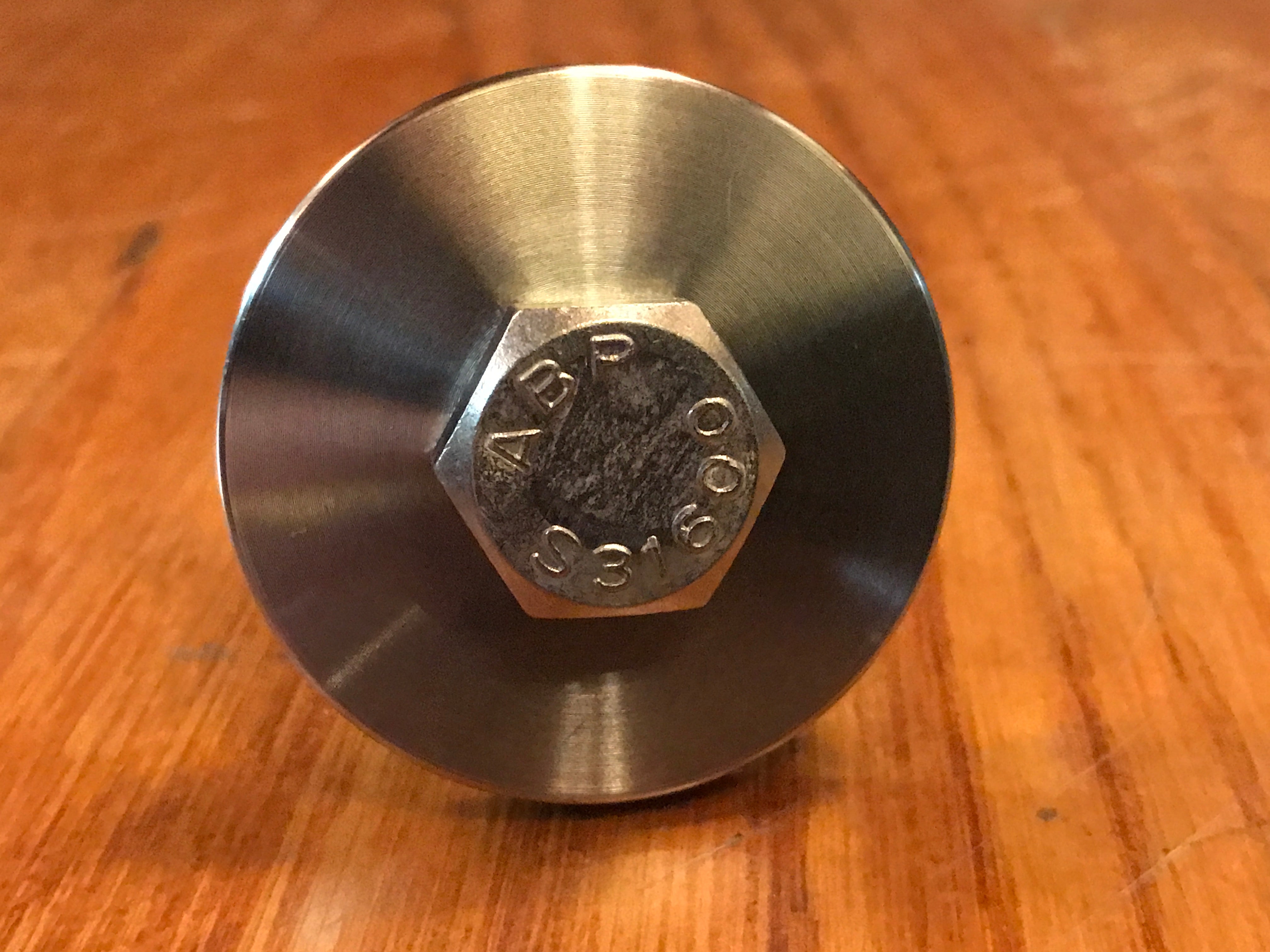 EXTSW .507" ID x 1.865" OD x 1/4” Thick 316 Stainless Washer