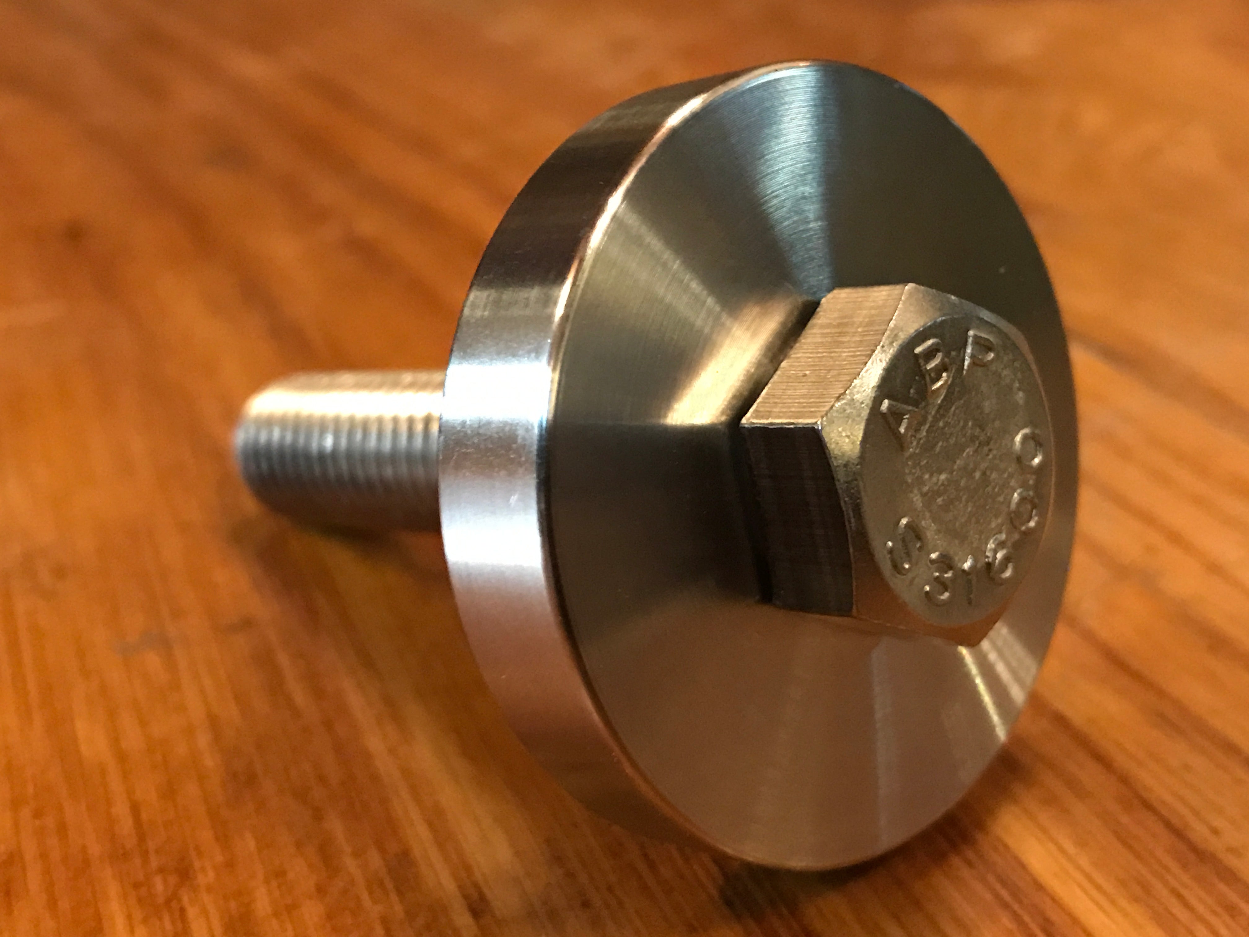 EXTSW .507" ID x 1.865" OD x 3/8” Thick 316 Stainless Washer