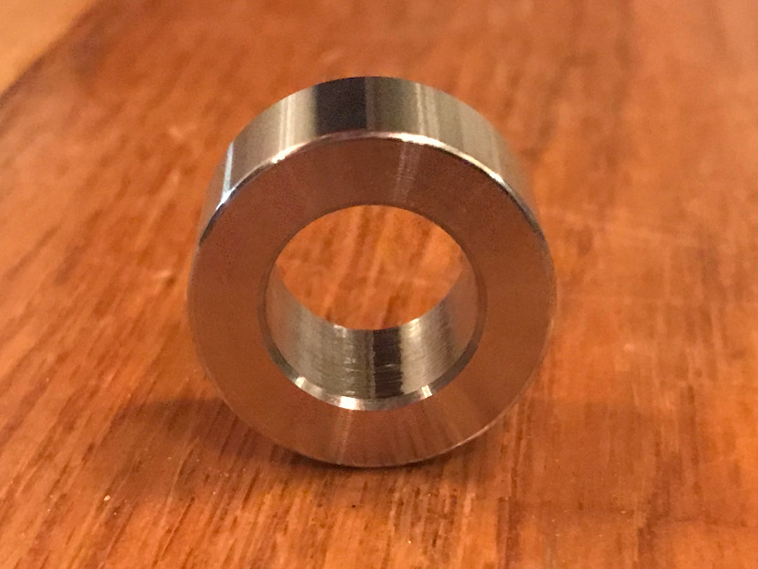 EXTSW 9/16" ID x .990" OD x 3/8" Thick 304 Stainless Spacer