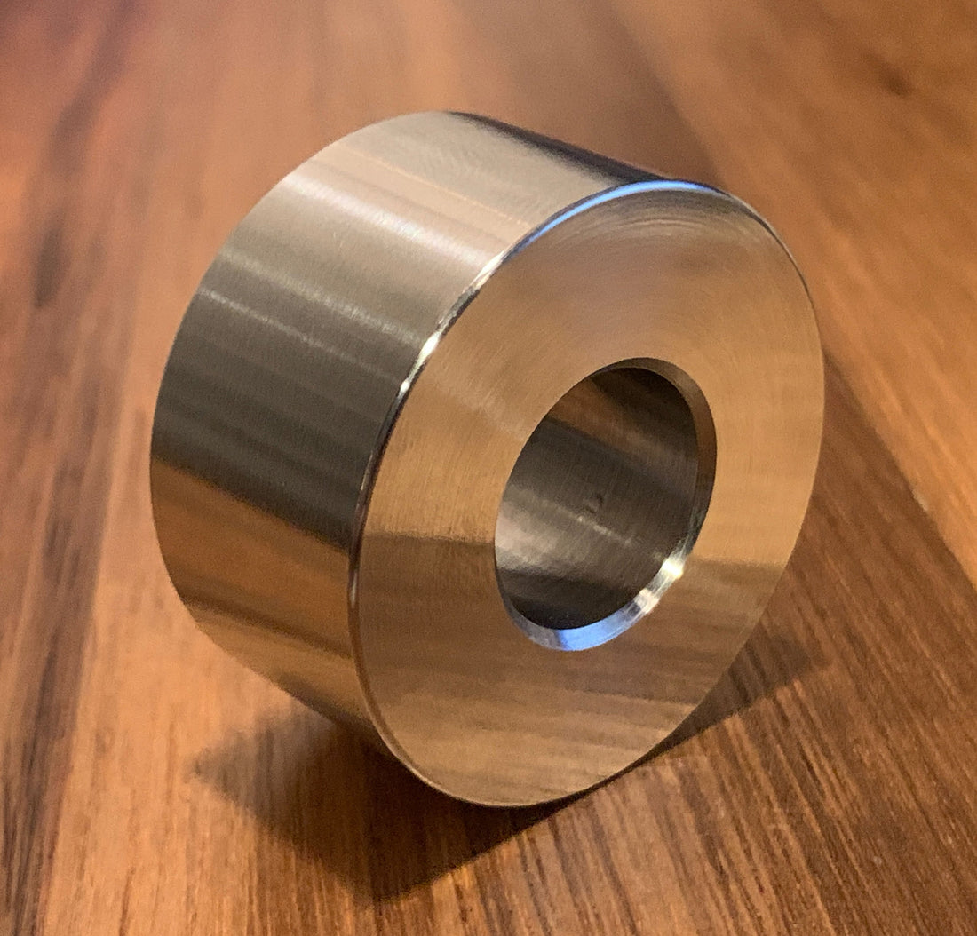 EXTSW .632” ID x 1.740"  OD x 1" Thick 316 Stainless Spacer