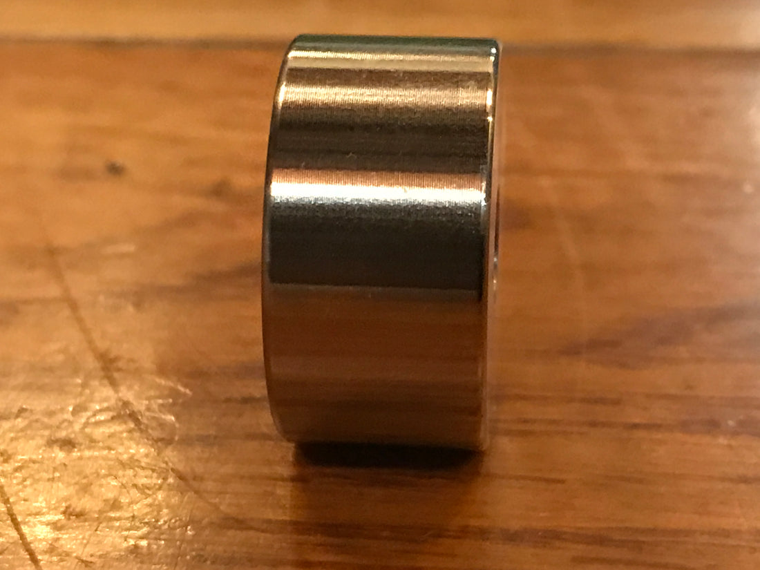 EXTSW .257” ID x .990" OD x 1/2” Thick 304 Stainless Spacer
