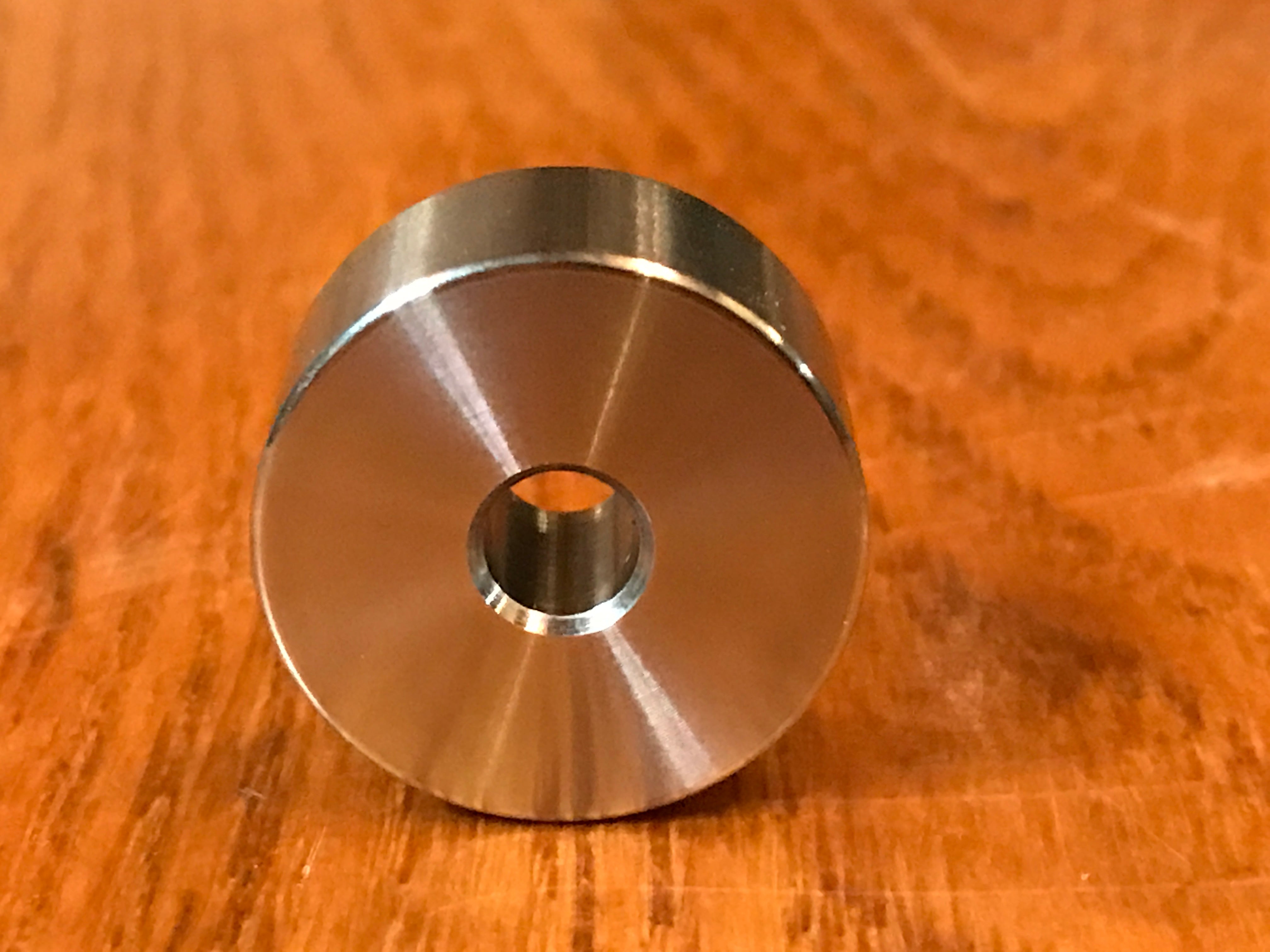 EXTSW .257” ID x .990" OD x 1/2” Long 316 Stainless Spacer