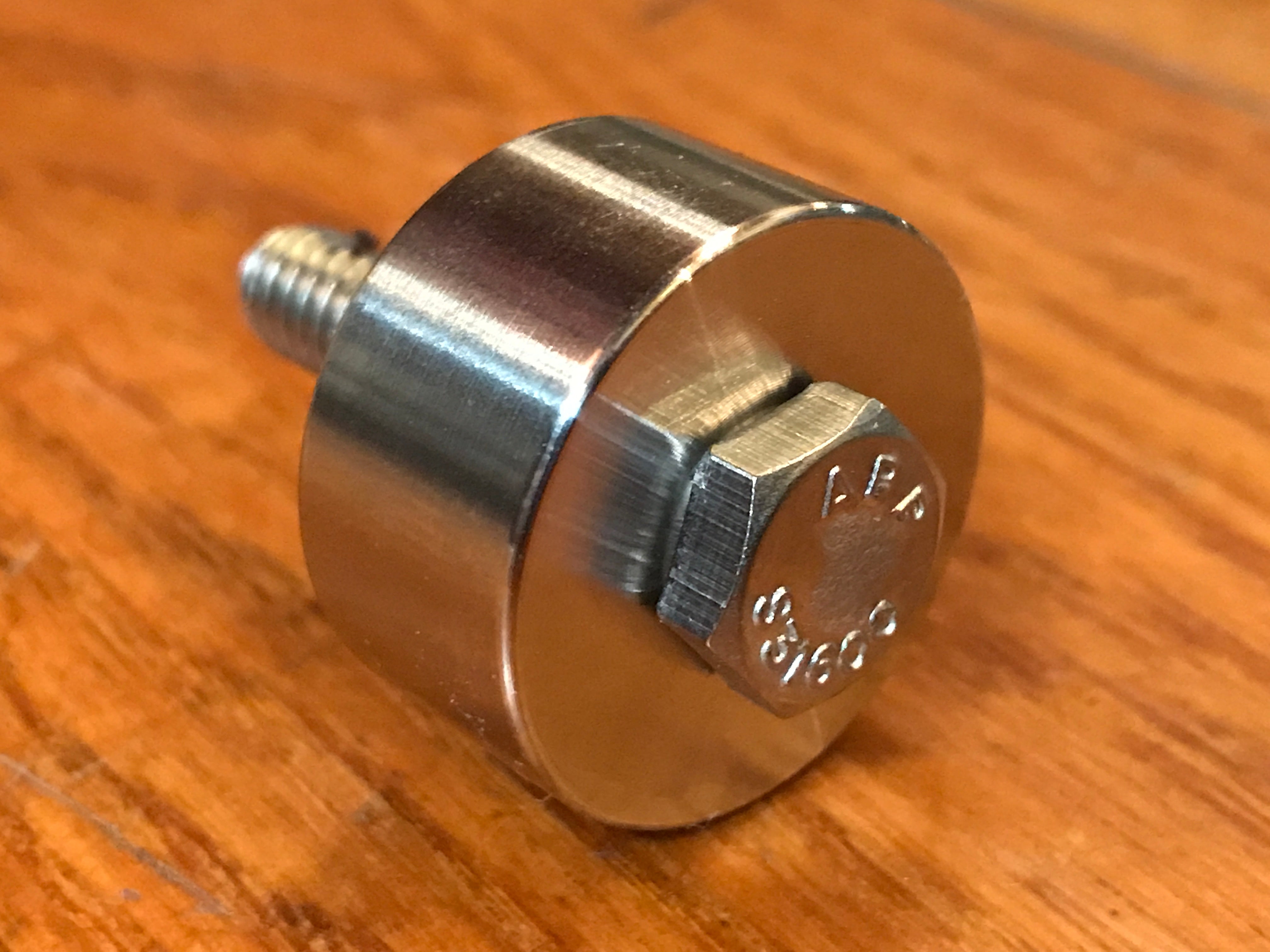 EXTSW .257” ID x .990" OD x 1/2” Thick 304 Stainless Spacer