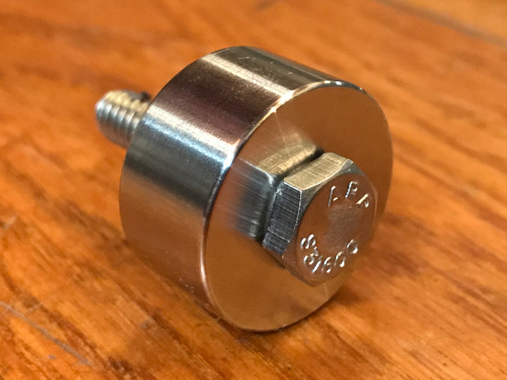 EXTSW .257” ID x .990" OD x 1/2” Thick 304 Stainless Spacer