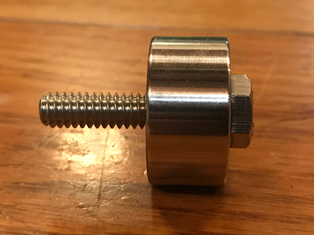 EXTSW .257” ID x .990" OD x 1/2” Long 316 Stainless Spacer
